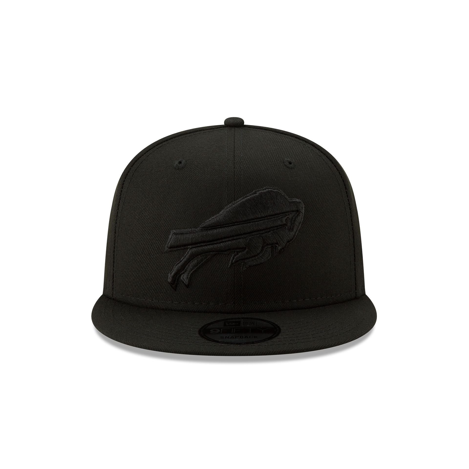 Buffalo Bills Basic Black on Black 9FIFTY Snapback Hat