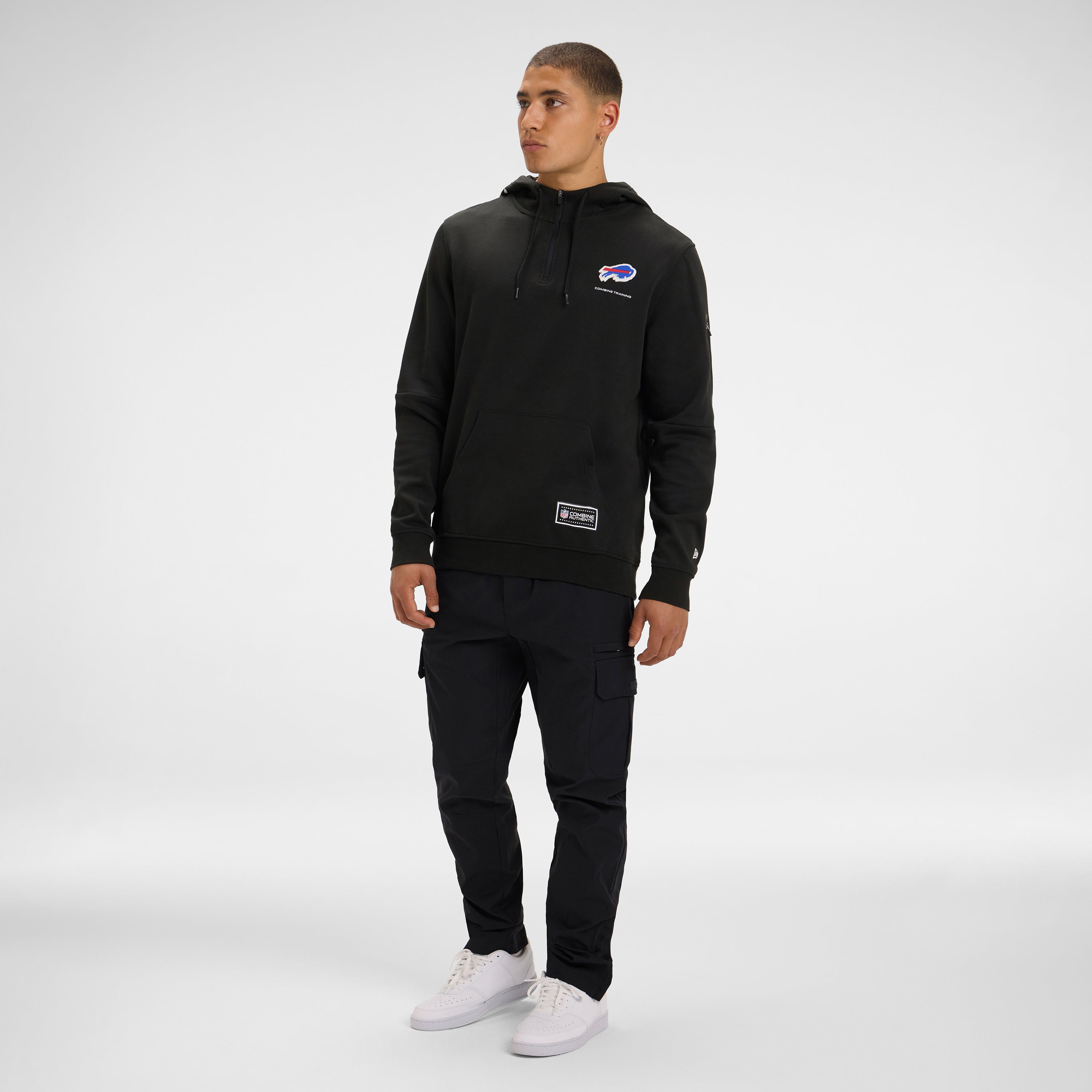 Buffalo Bills 2025 Functional Fandom Black Hoodie