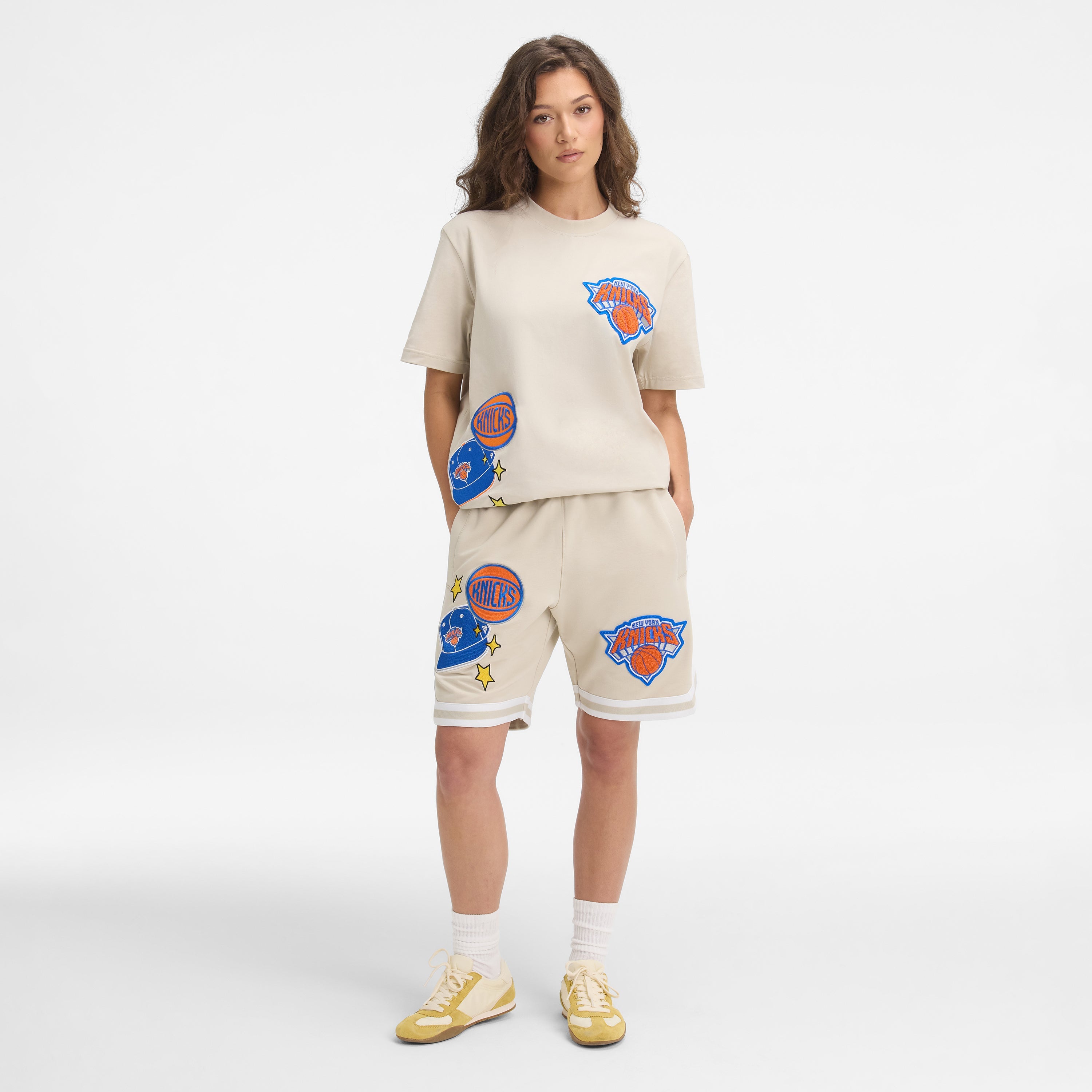 New York Mets Stone Logo Select T-Shirt