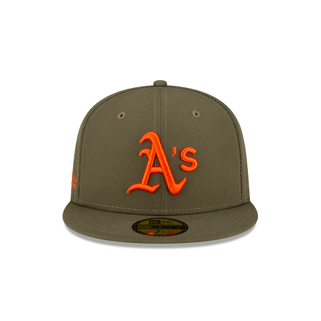 Alpha Industries X Athletics Green 59FIFTY Fitted Hat