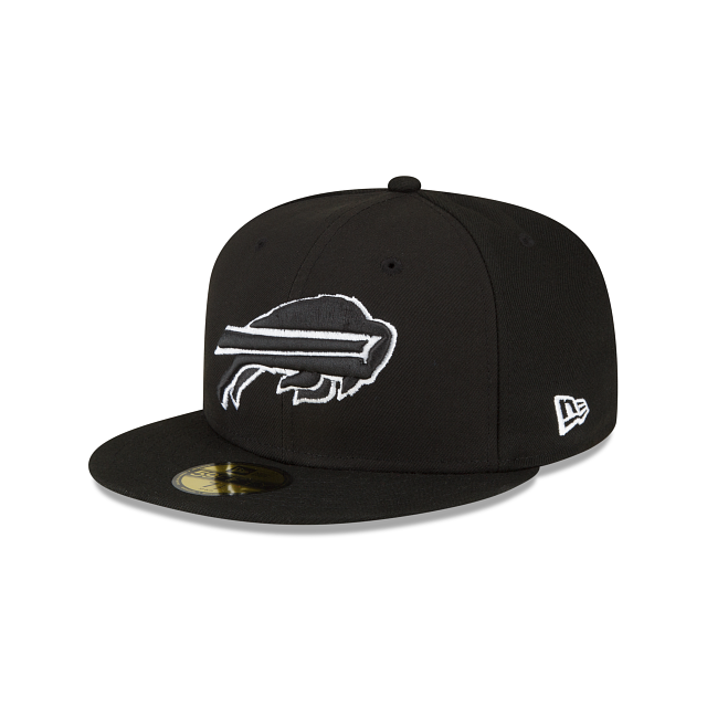 Buffalo Bills Sidepatch Black 59FIFTY Fitted Hat