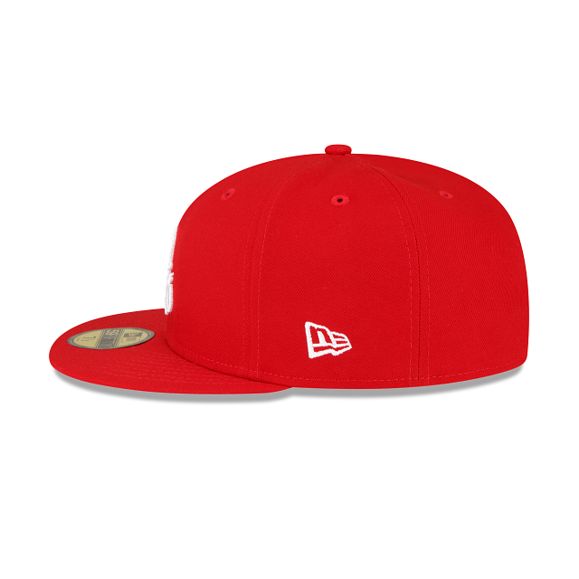 Baltimore Orioles Sidepatch Red 59FIFTY Fitted Hat