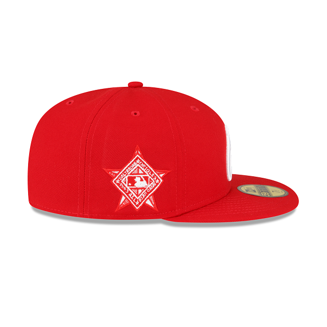 Baltimore Orioles Sidepatch Red 59FIFTY Fitted Hat
