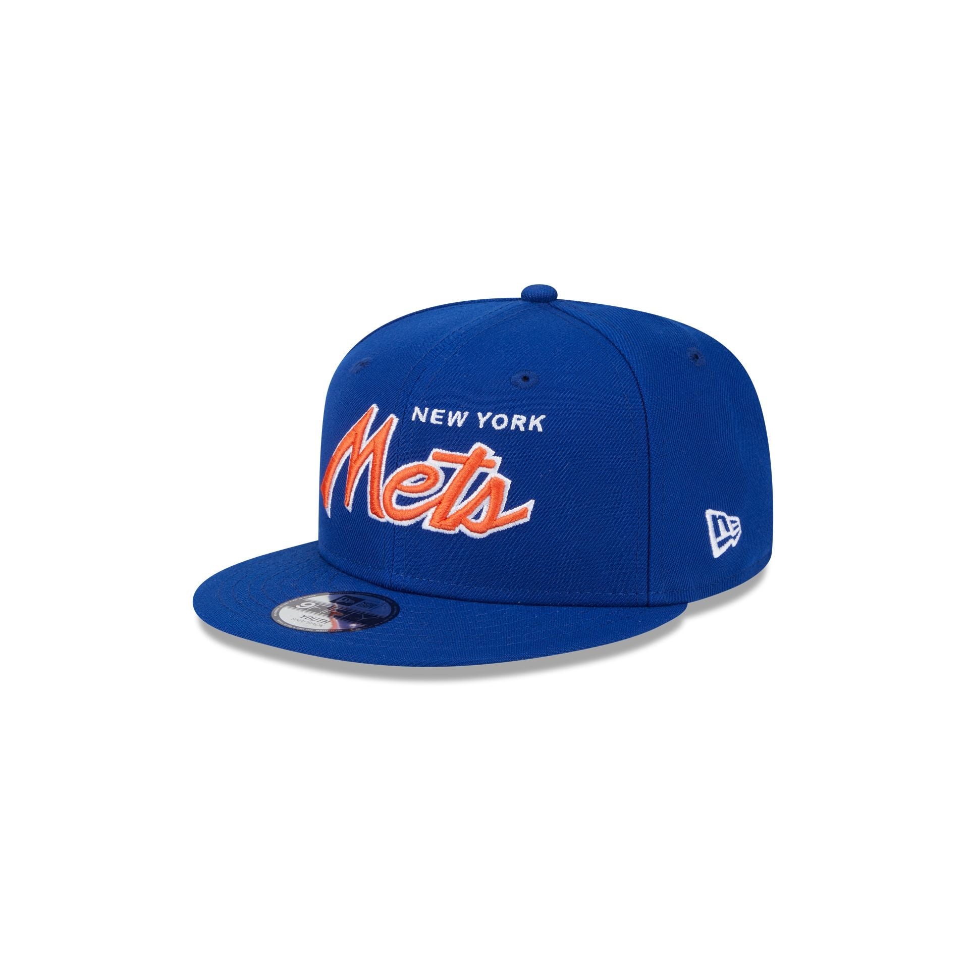 New York Mets Script Kids 9FIFTY Snapback Hat