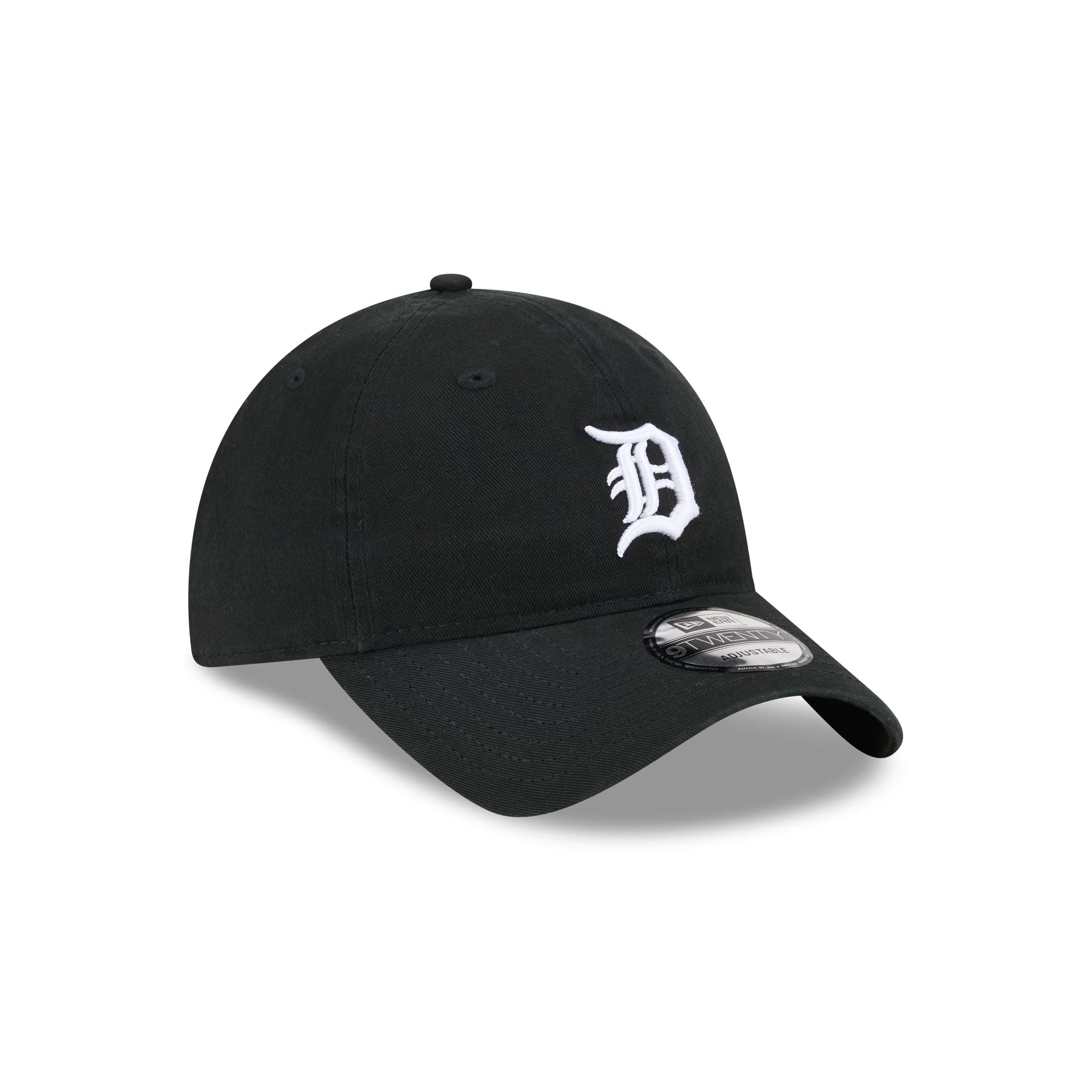 Detroit Tigers Black 9TWENTY Adjustable Hat