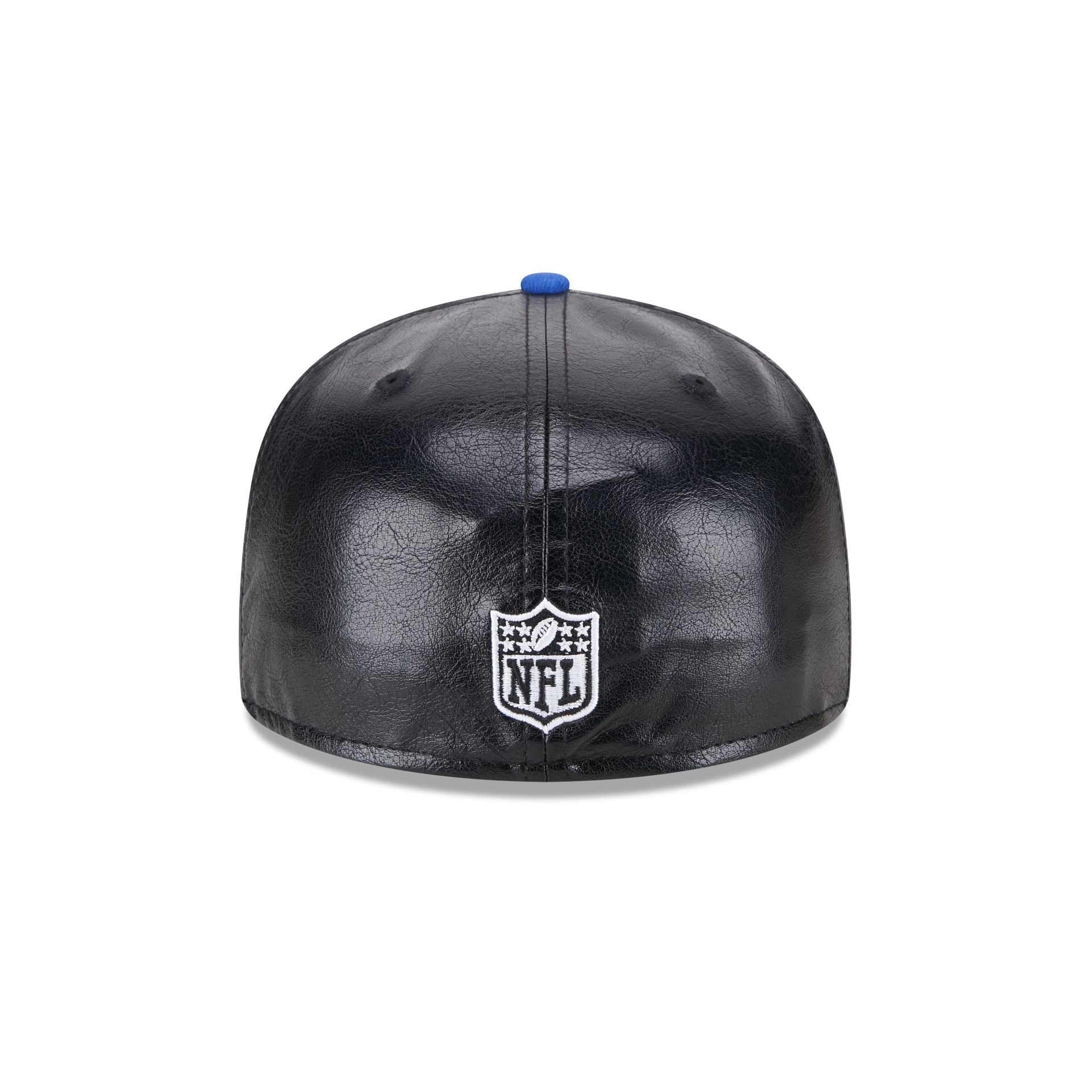 Buffalo Bills Faux Leather Crown 59FIFTY Fitted Hat