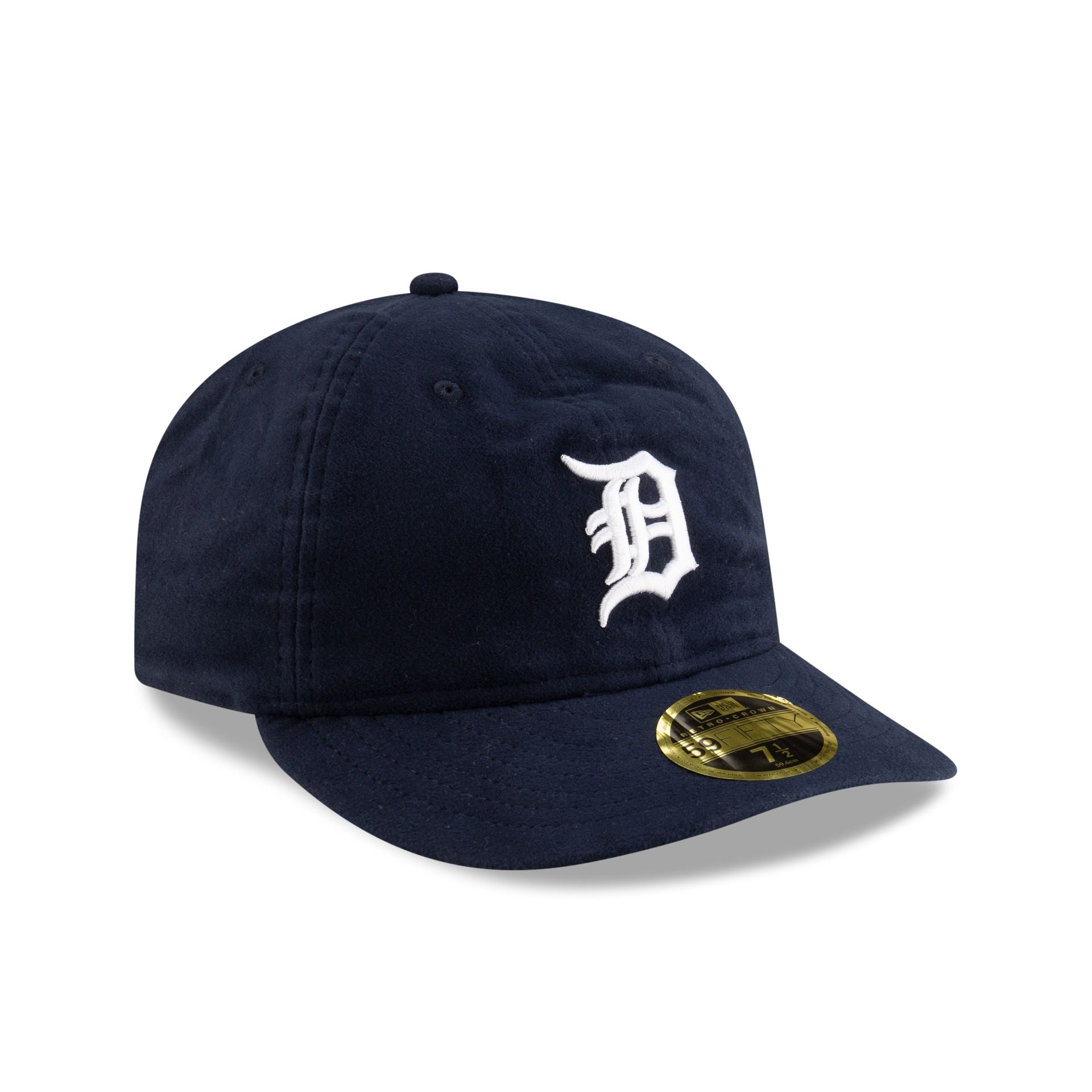 Detroit Tigers Moleskin Retro Crown 59FIFTY Fitted Hat