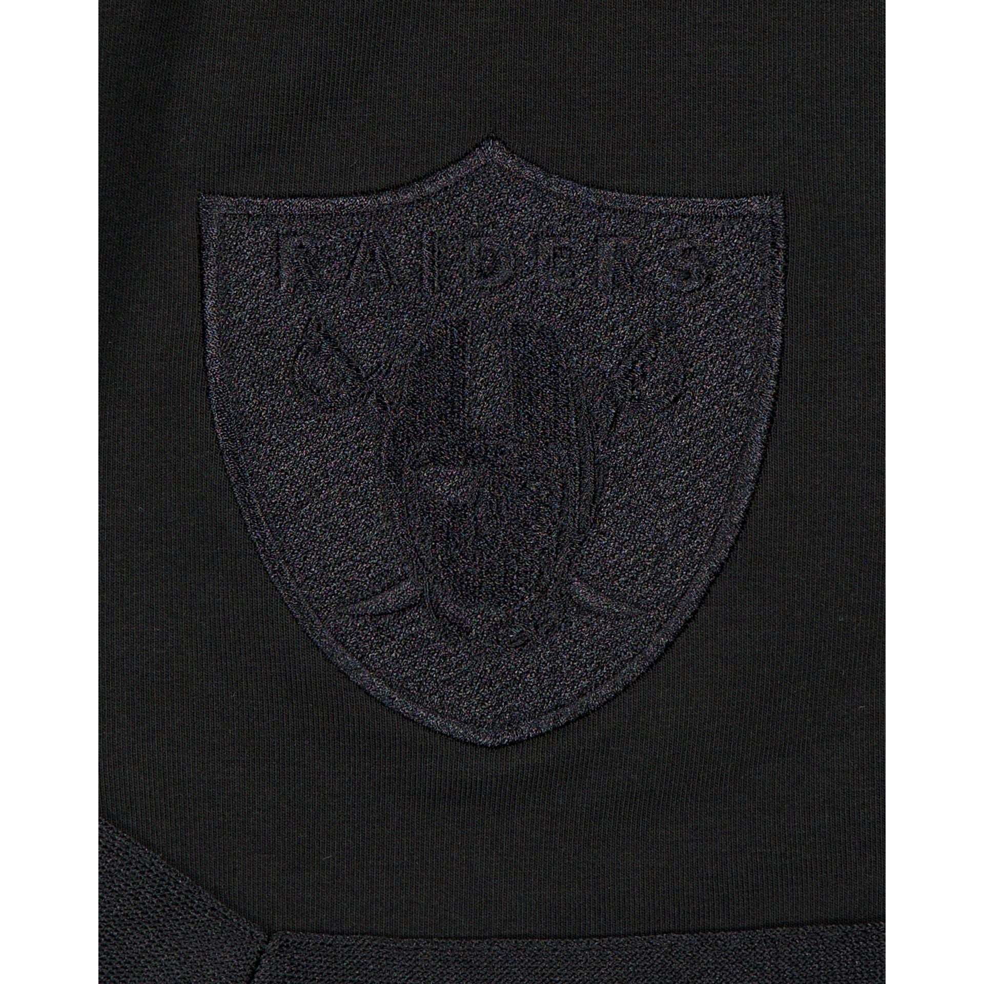 Las Vegas Raiders Black on Black Logo Select Shorts