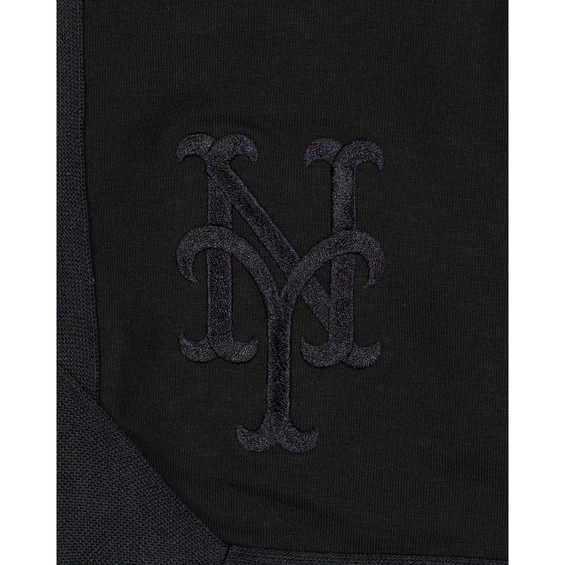 New York Mets Black on Black Logo Select Shorts