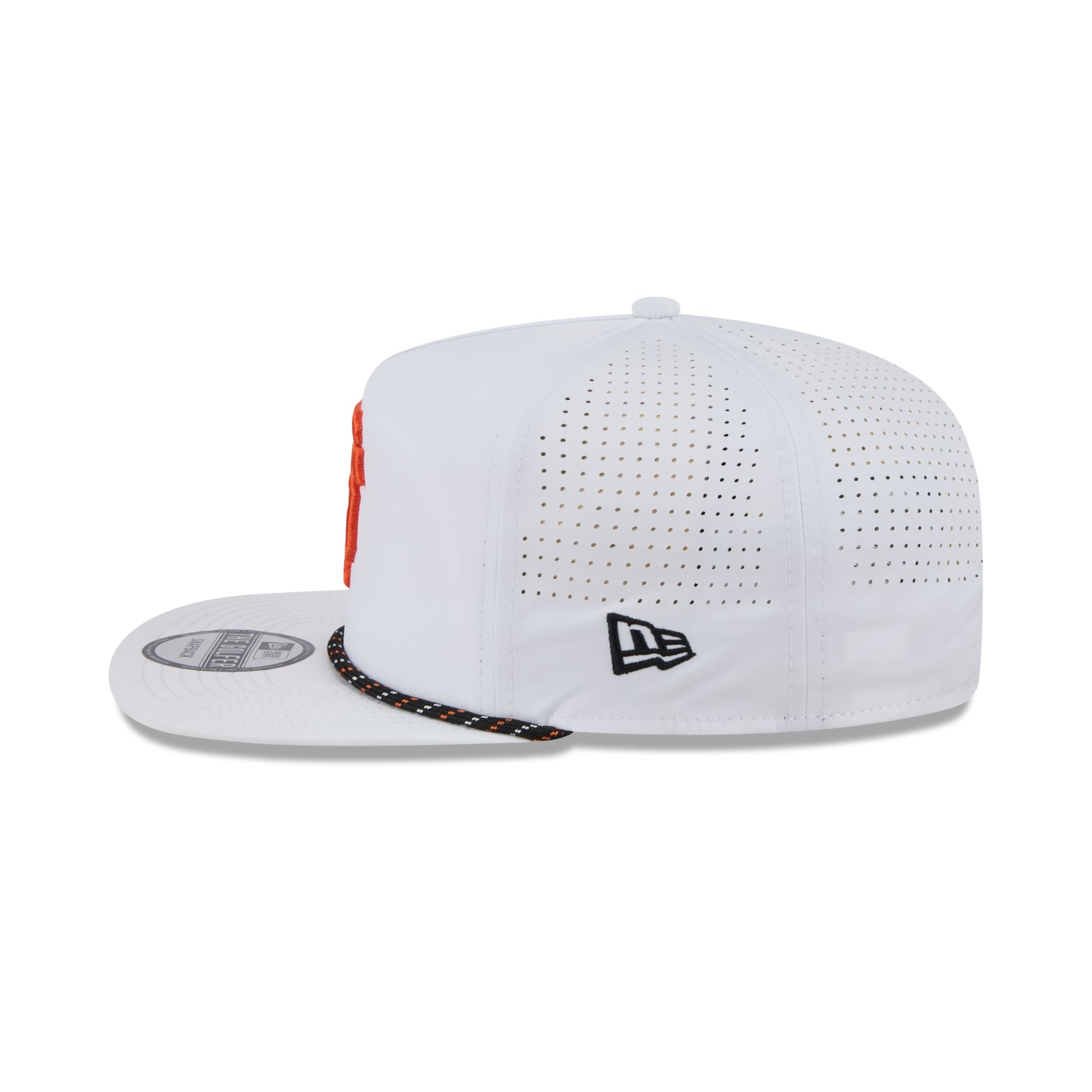 San Francisco Giants Optic White Performance Rope Golfer Hat