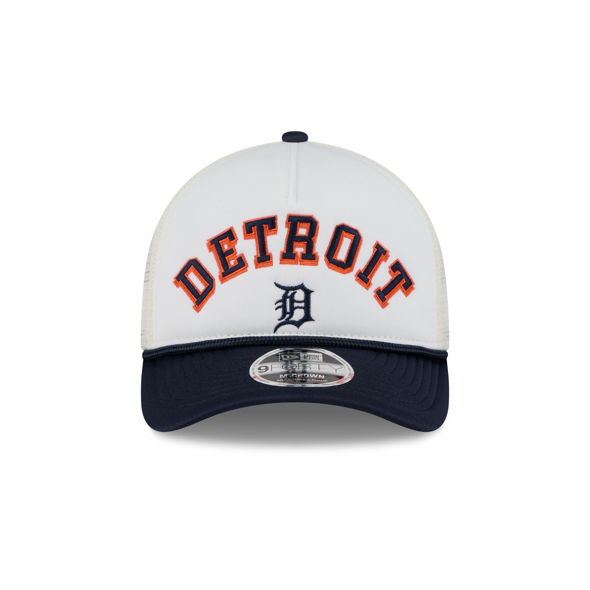 Detroit Tigers Chrome Arch 9FORTY M-Crown A-Frame Trucker Hat