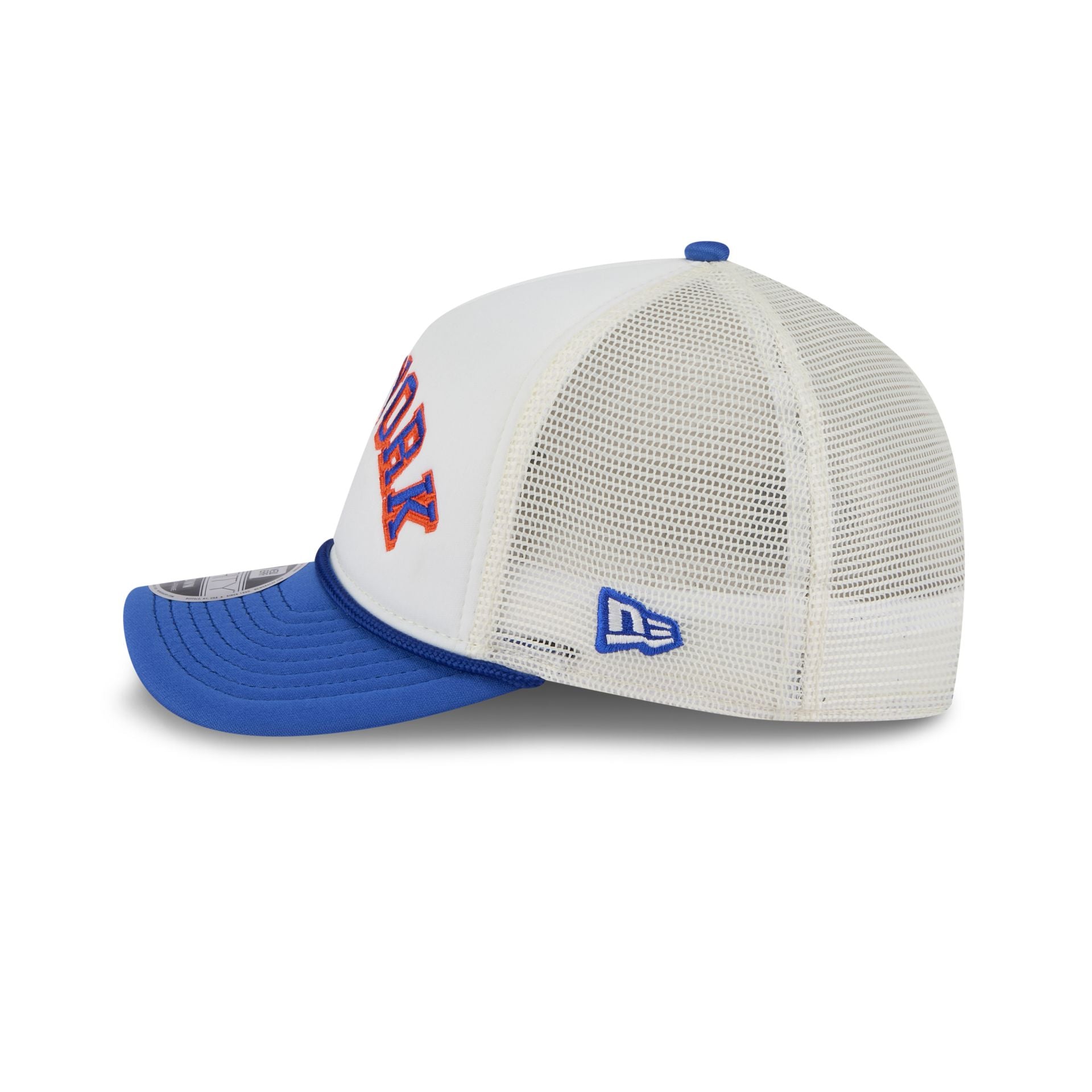 New York Mets Chrome Arch 9FORTY M-Crown A-Frame Trucker Hat