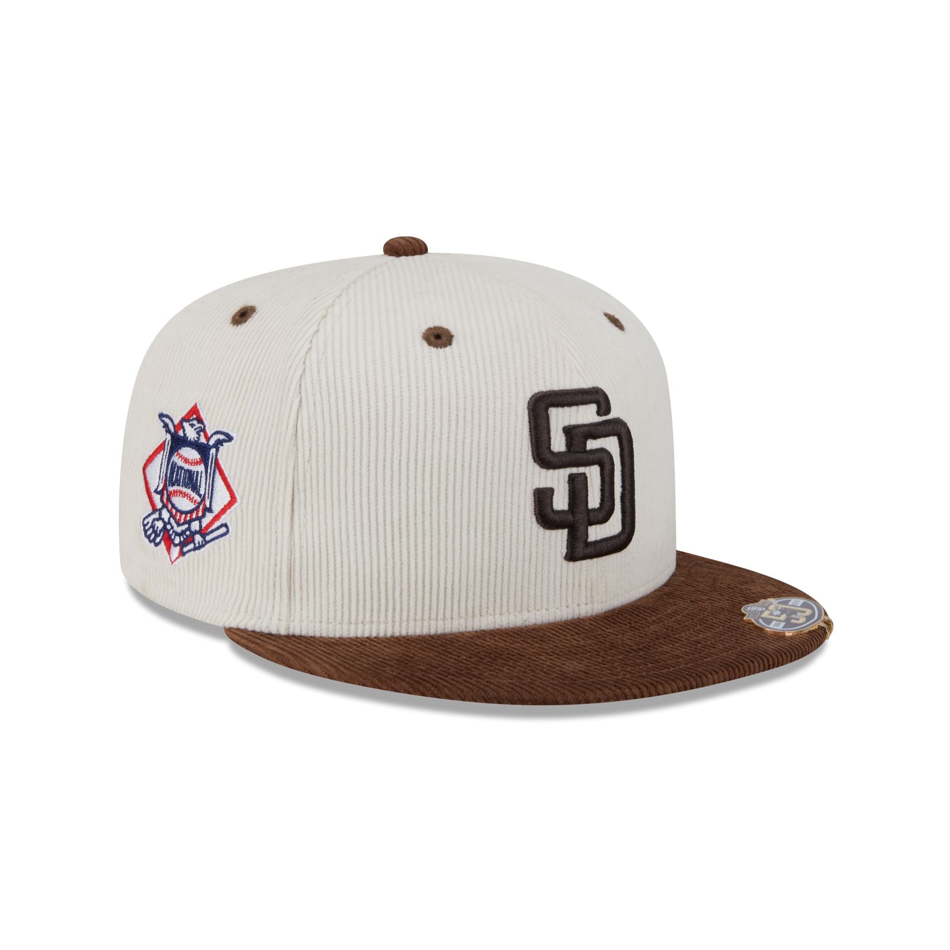 San Diego Padres Two Tone Cord 59FIFTY Fitted Hat