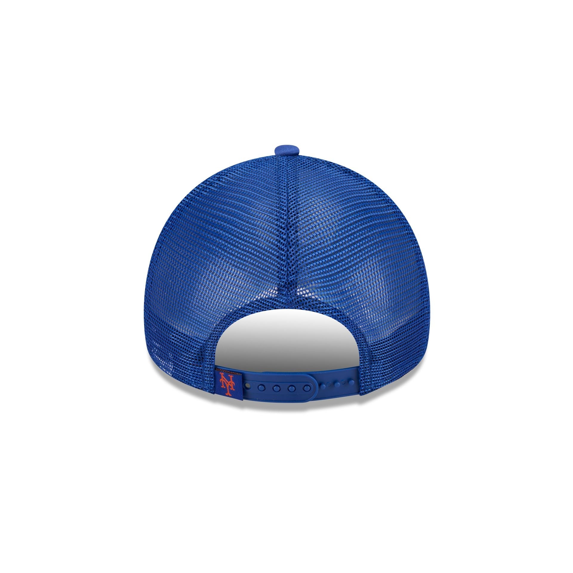 New York Mets Distressed 9FORTY A-Frame Trucker Hat