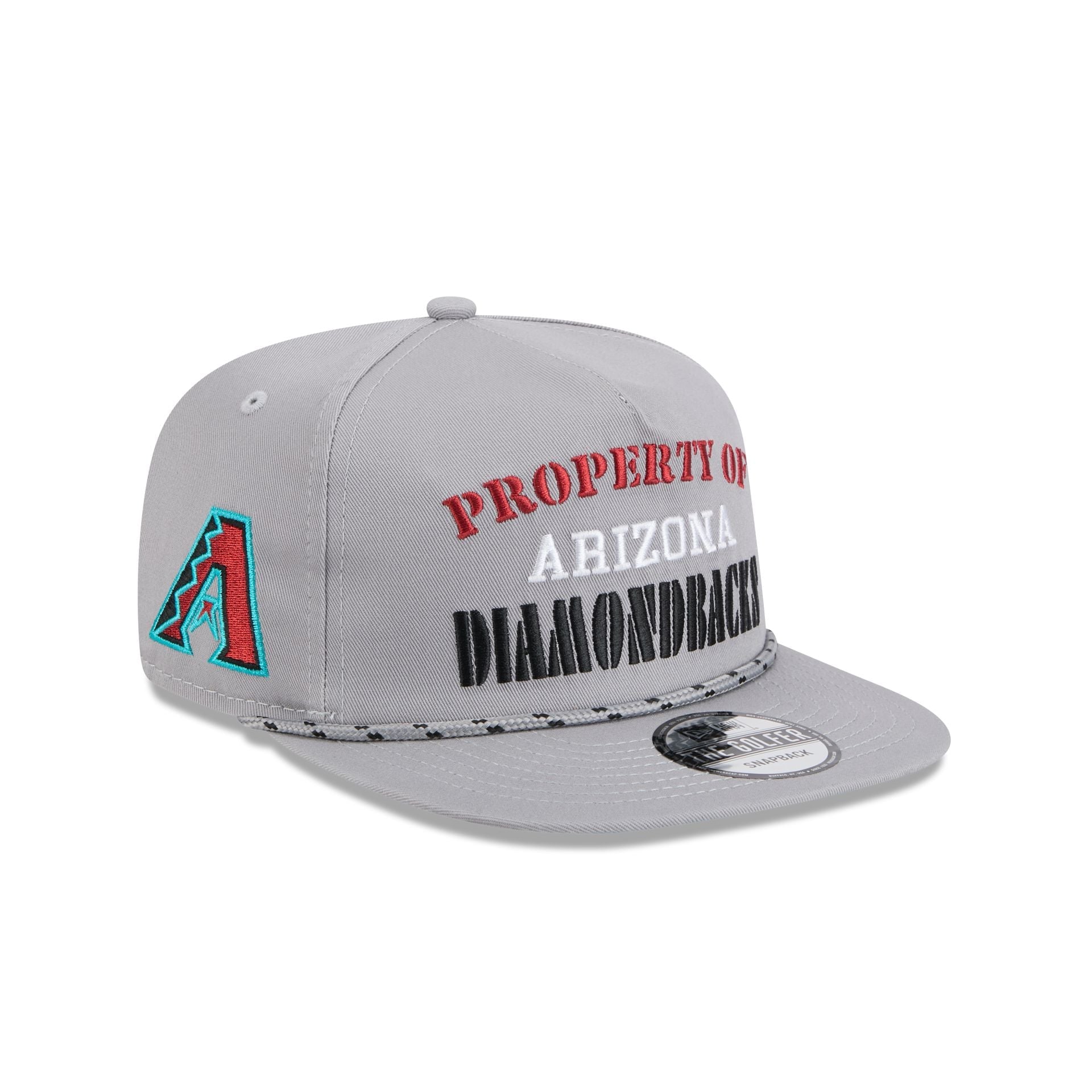 Arizona Diamondbacks Vintage Gray Rope Golfer Hat