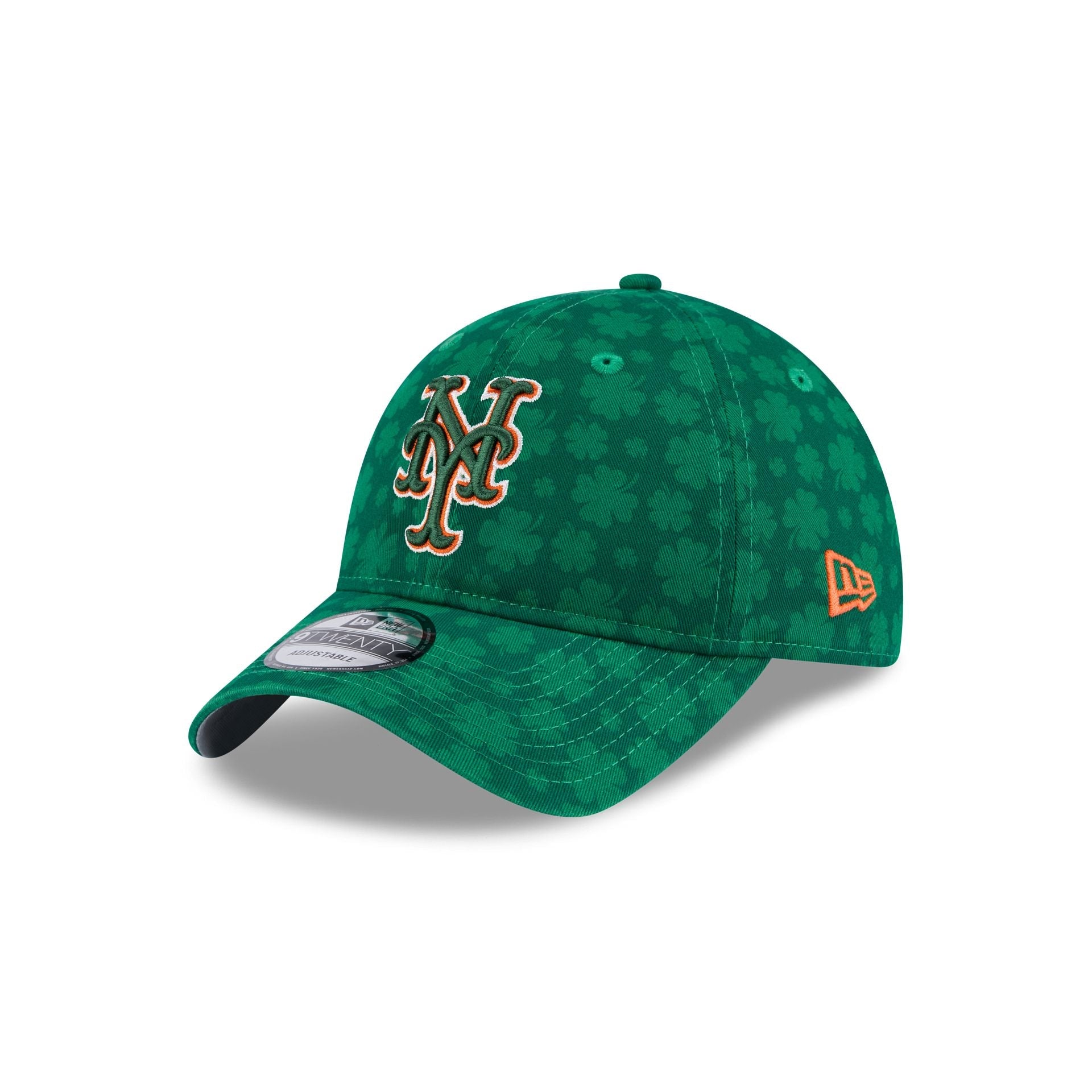 New York Mets St. Patrick's Day 2025 9TWENTY Adjustable Hat