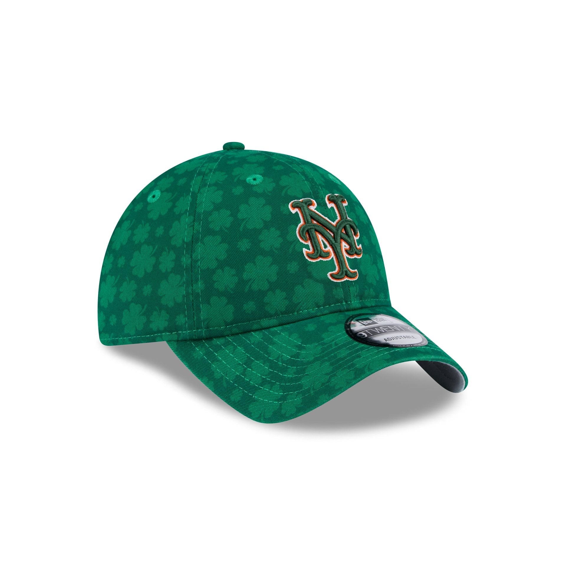 New York Mets St. Patrick's Day 2025 9TWENTY Adjustable Hat