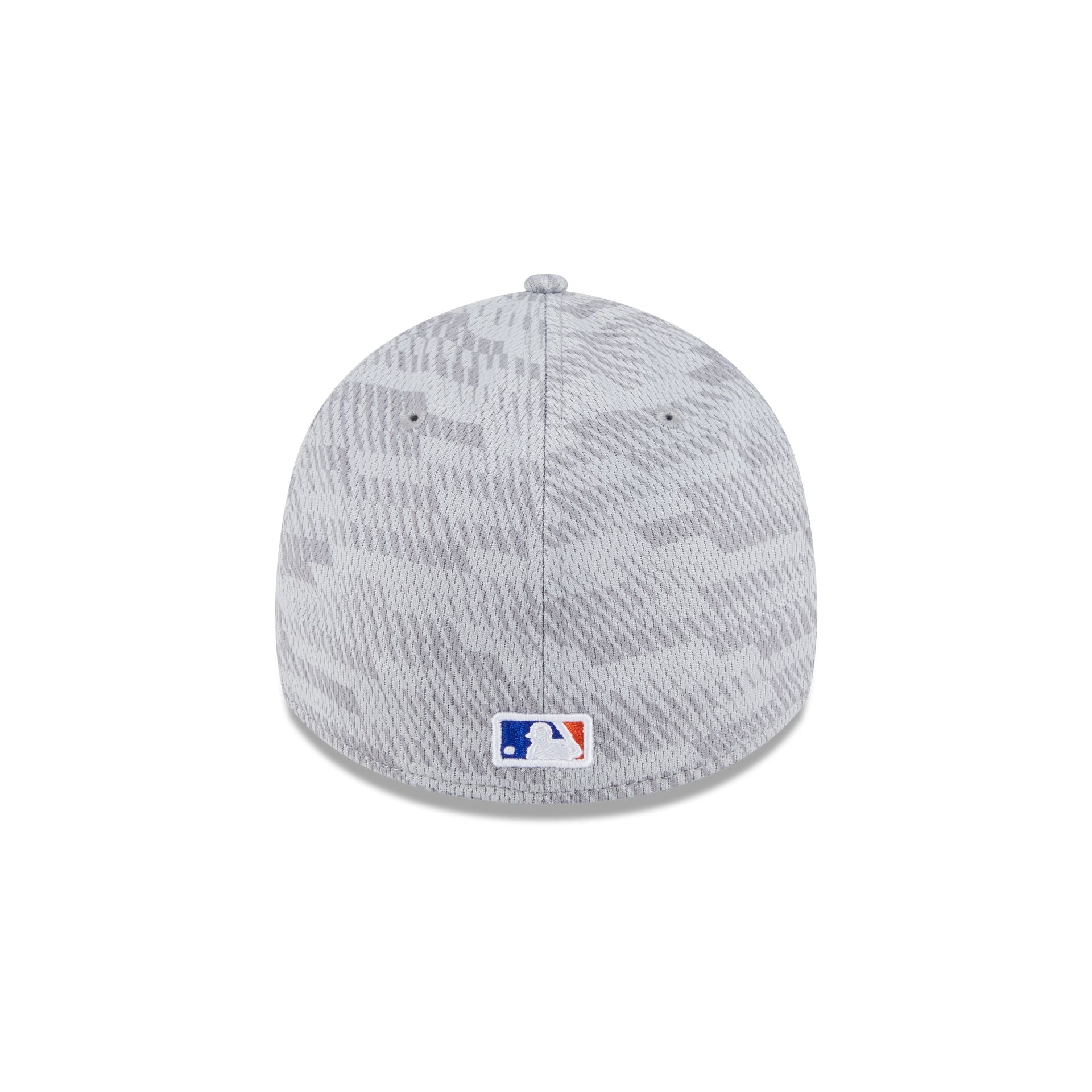 New York Mets 2025 Clubhouse Gray 39THIRTY Stretch Fit