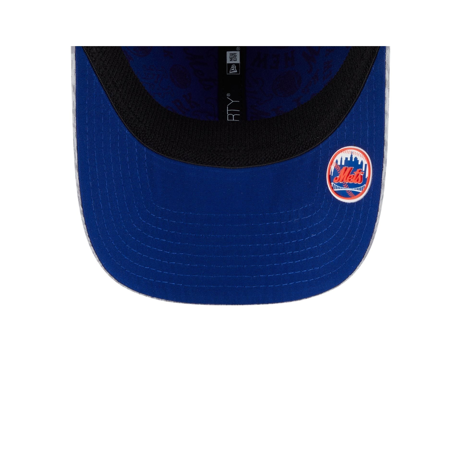 New York Mets 2025 Clubhouse Gray 39THIRTY Stretch Fit