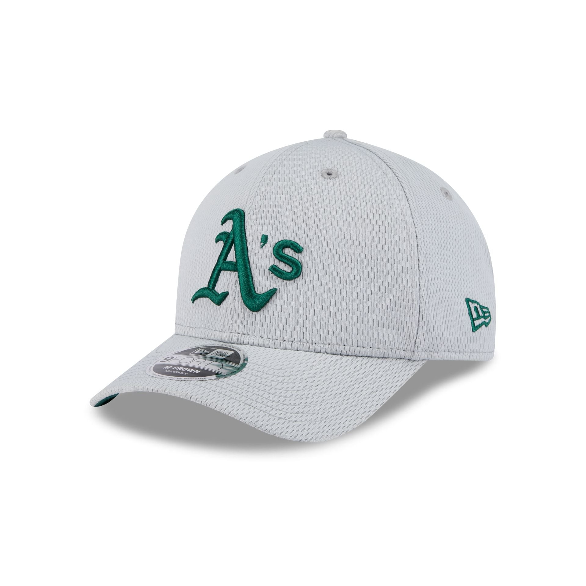 Athletics 2025 Clubhouse Gray 9FORTY M-Crown Snapback Hat