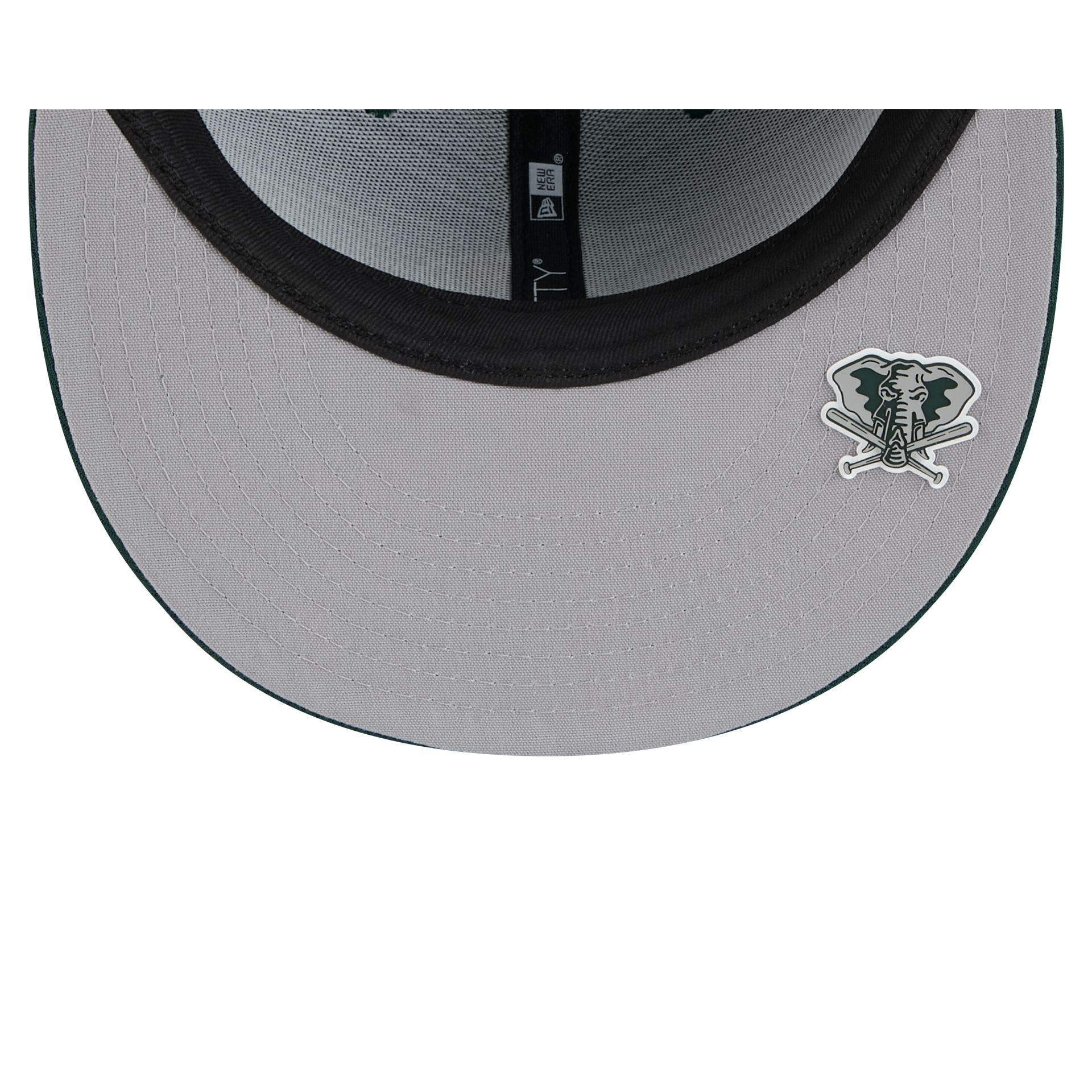 Athletics 2025 Clubhouse Alt 9FIFTY Snapback Hat