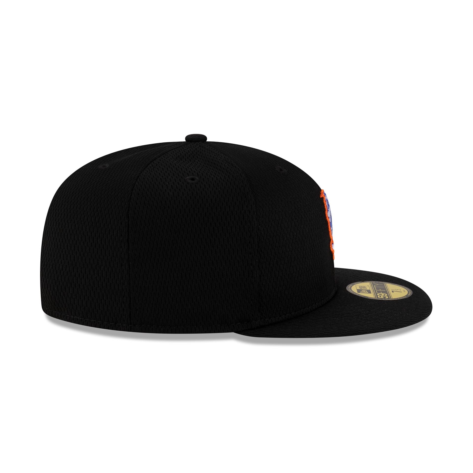 New York Mets 2025 Clubhouse Alt Black 59FIFTY Fitted Hat