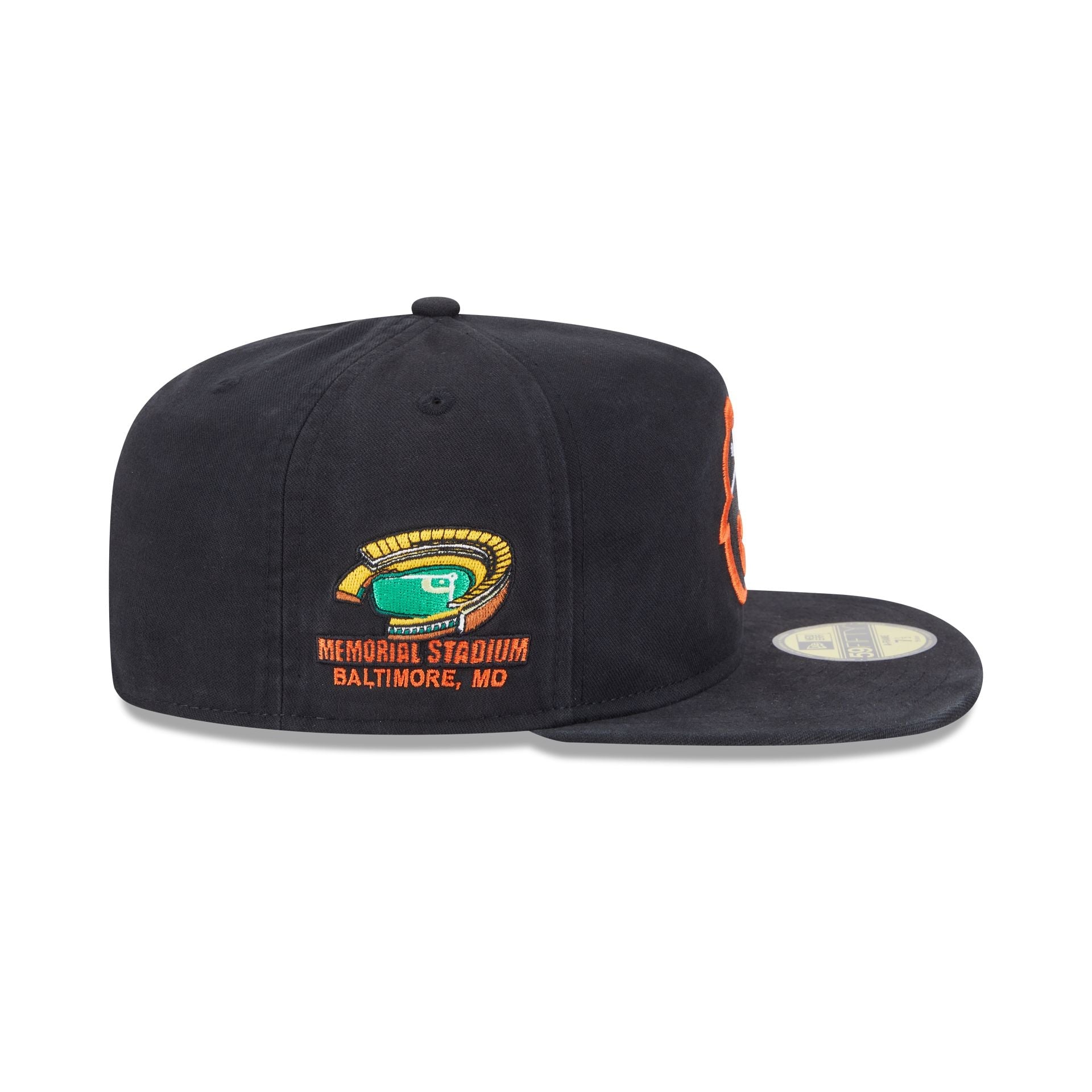 Baltimore Orioles Championship Side Flag 59FIFTY A-Frame Fitted Hat