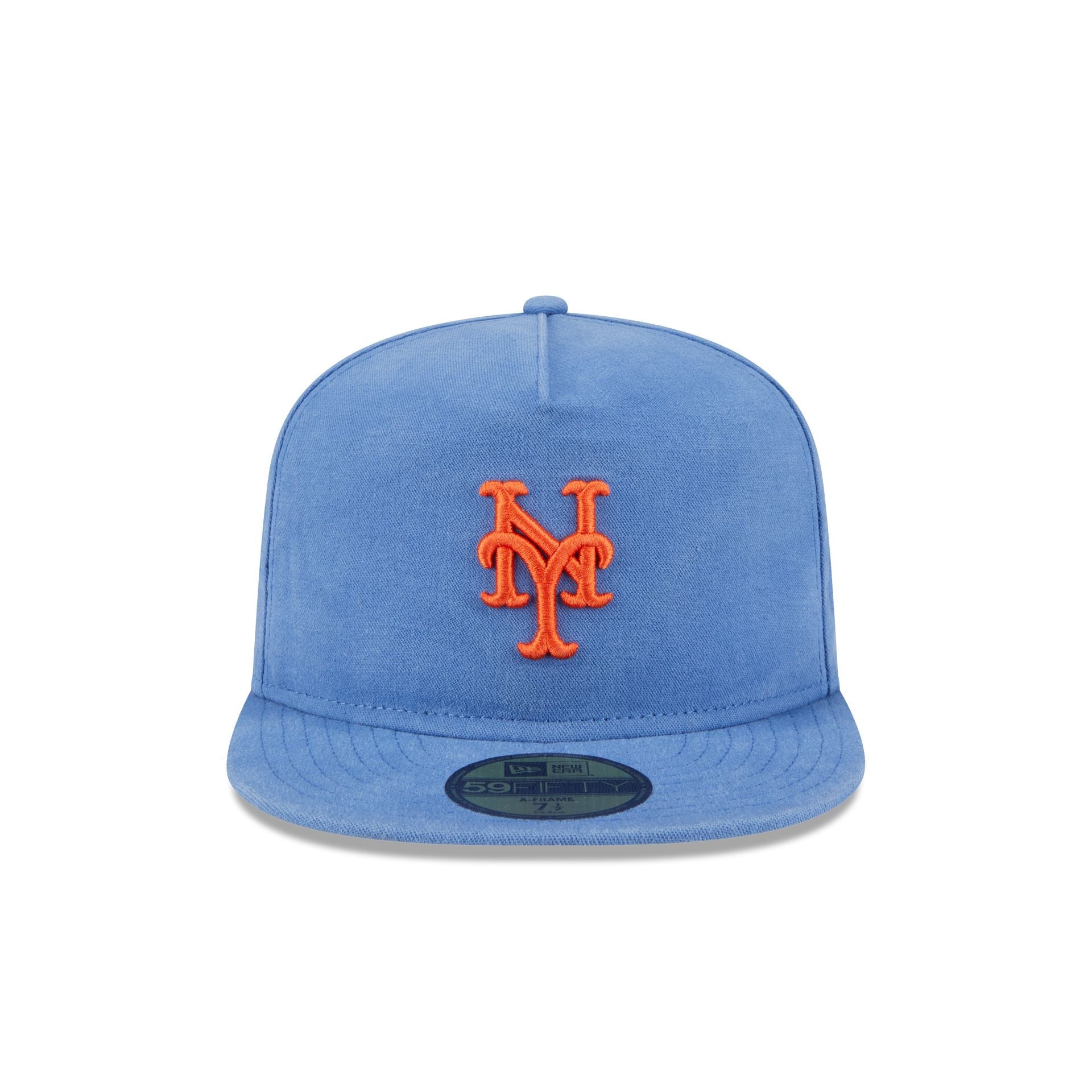 New York Mets Championship Side Flag 59FIFTY A-Frame Fitted Hat