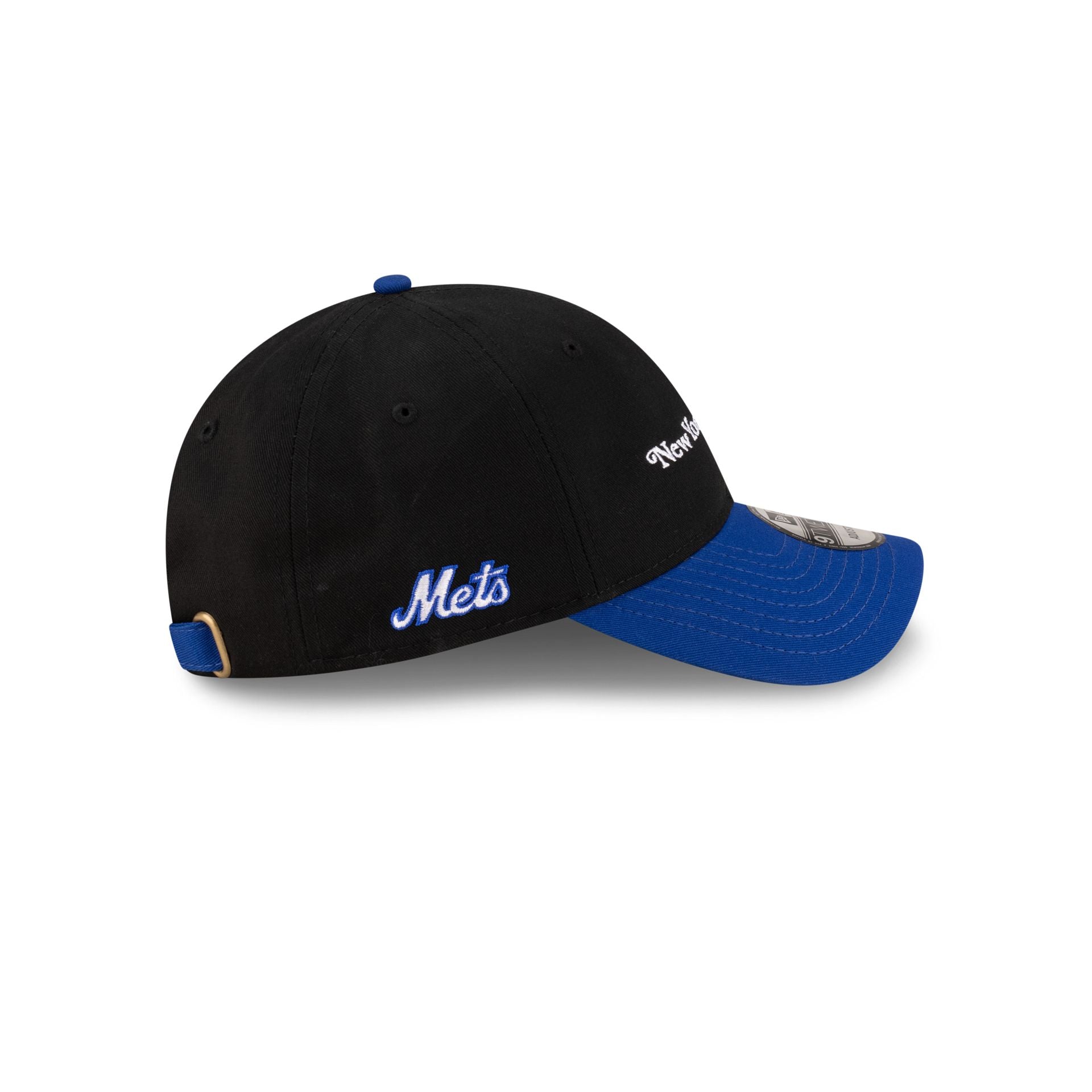 New York or Nowhere x New York Mets Black Wordmark 9TWENTY Adjustable Hat