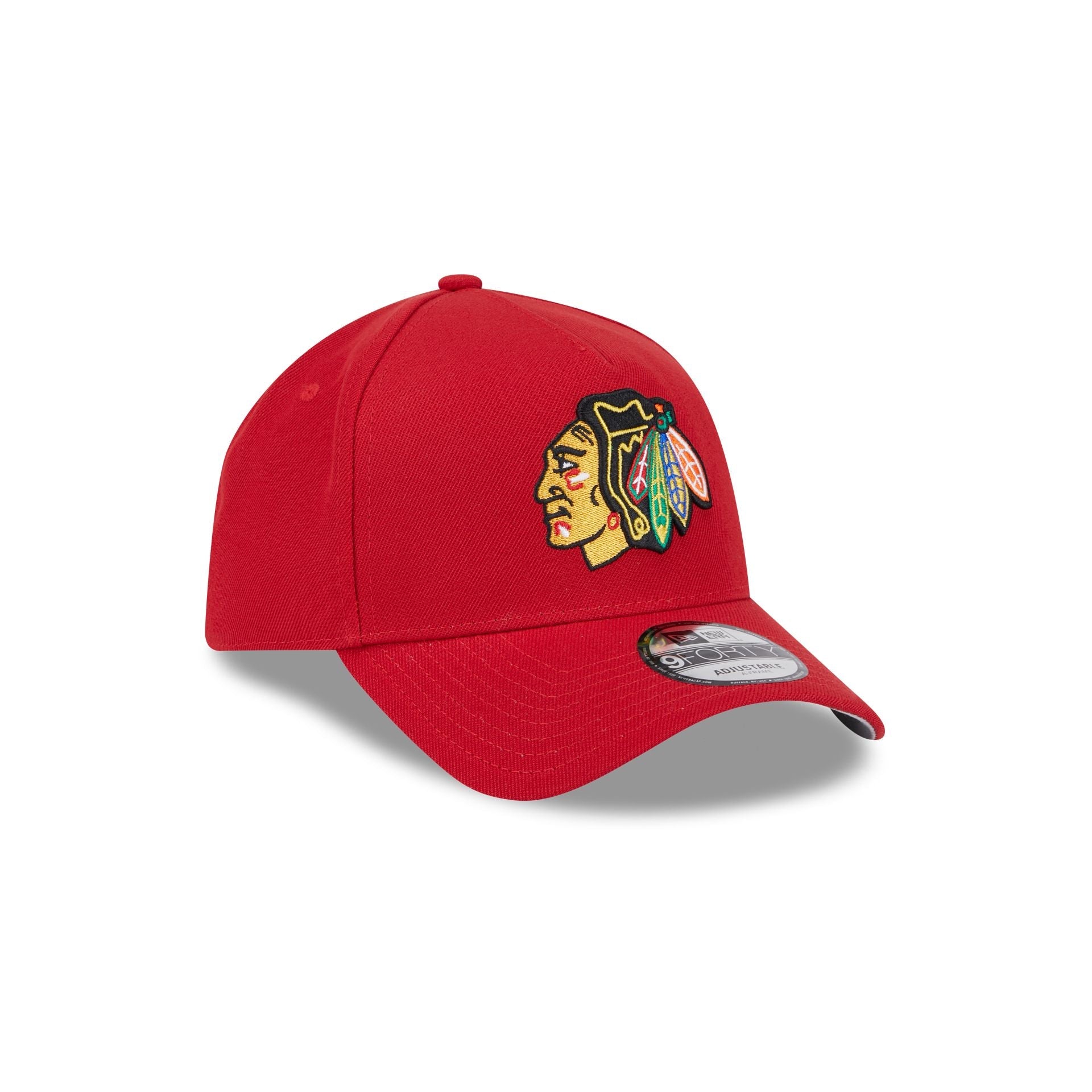 Chicago Blackhawks Red Team 9FORTY A-Frame Snapback Hat