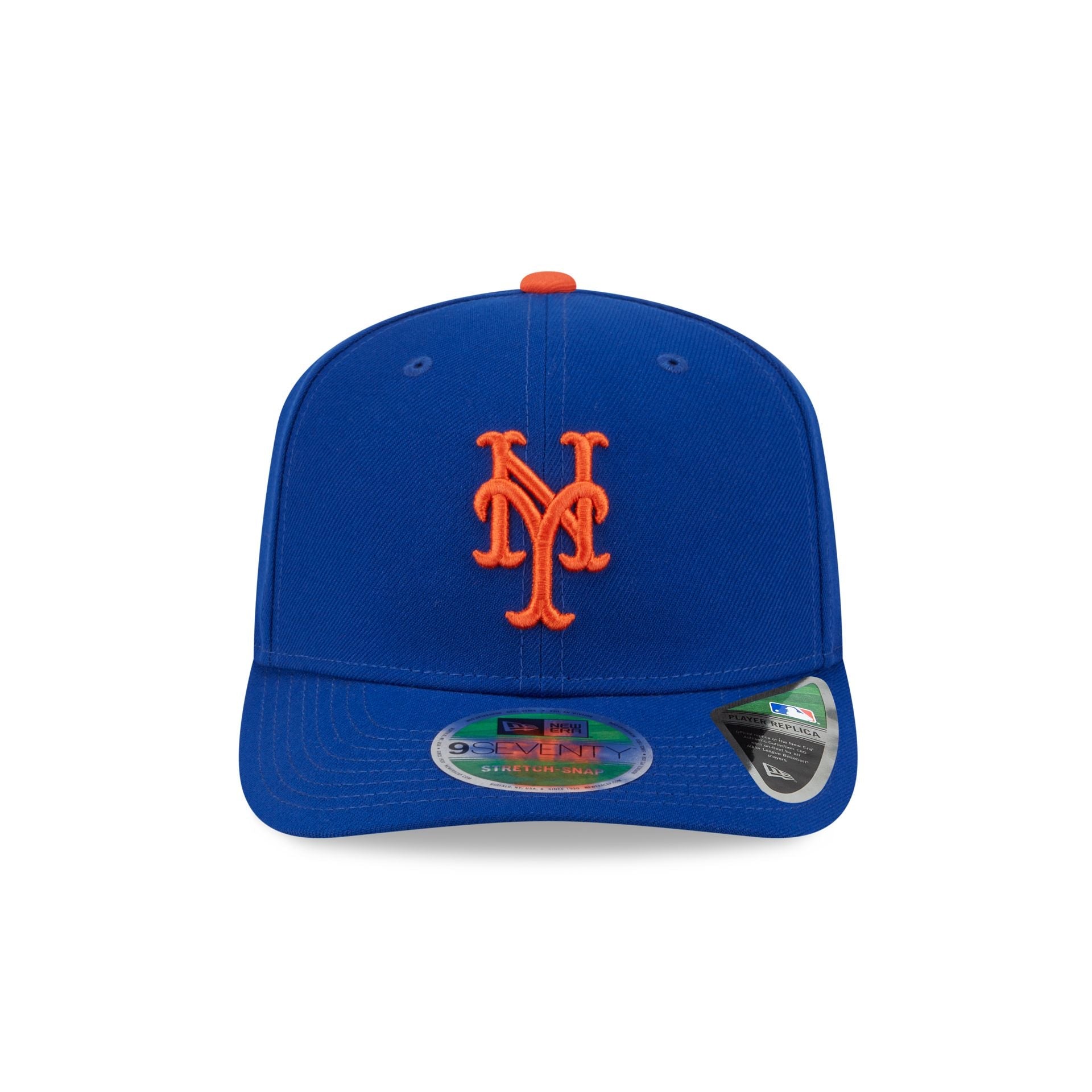 New York Mets Game Authentic Collection 9SEVENTY Stretch-Snap Hat