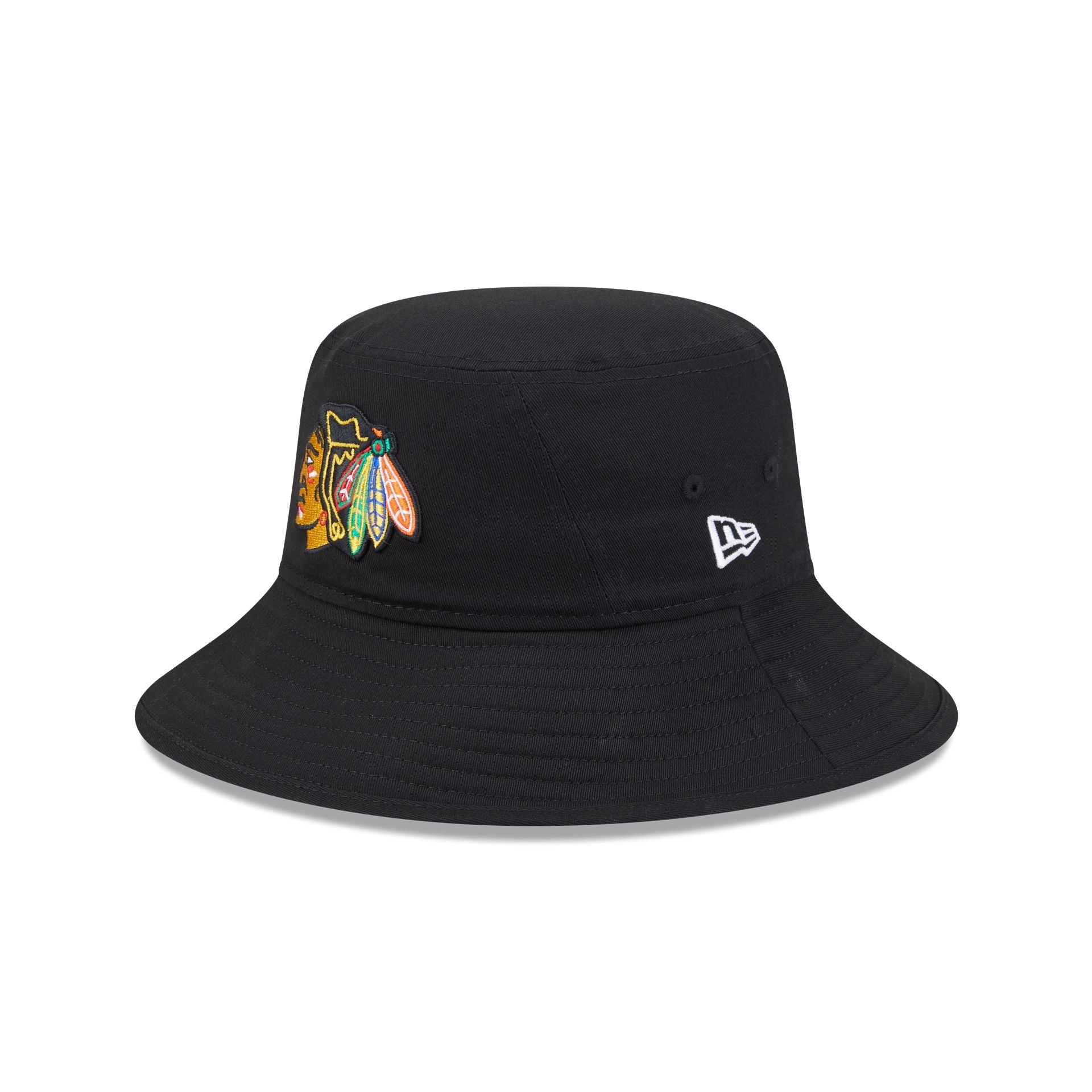 Chicago Blackhawks Black Bucket Hat Hat