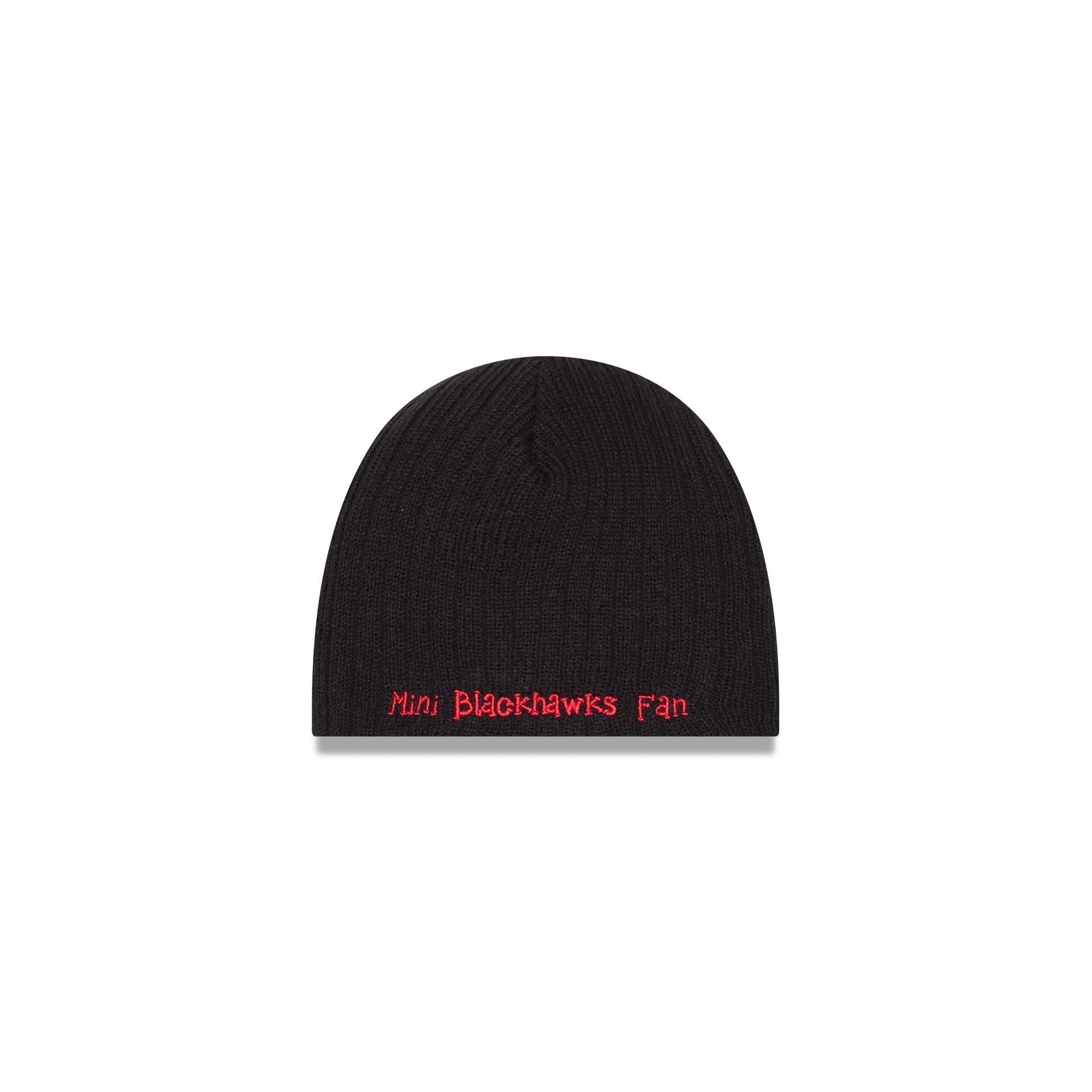 Chicago Blackhawks Mini Fan Kids Skull Knit Hat