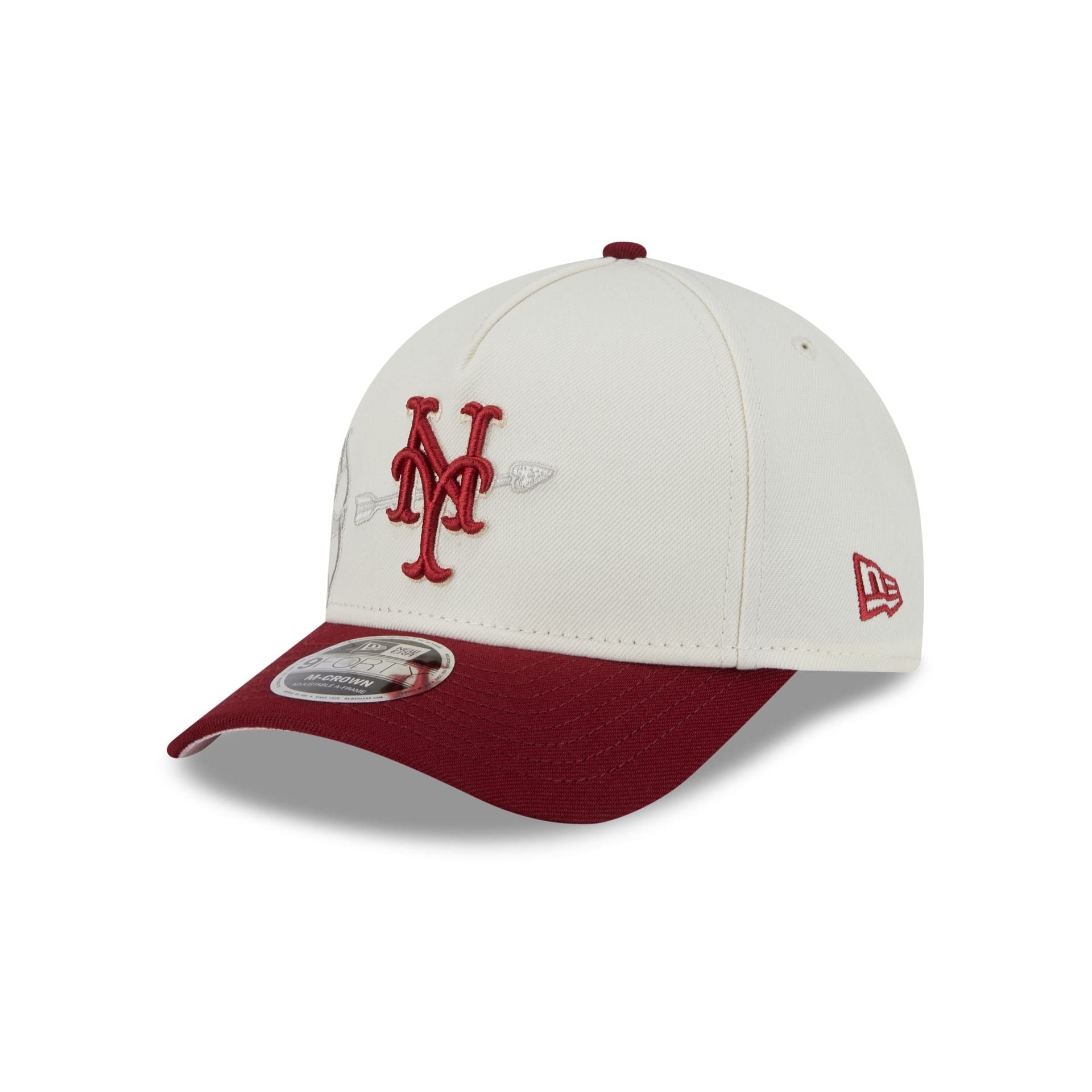 New York Mets Cherub 9FORTY M-Crown A-Frame Snapback Hat