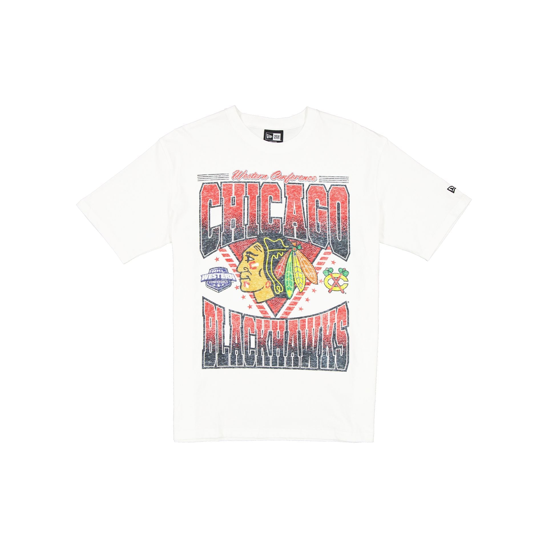Chicago Blackhawks Sport Classics Washed Optic White T-Shirt