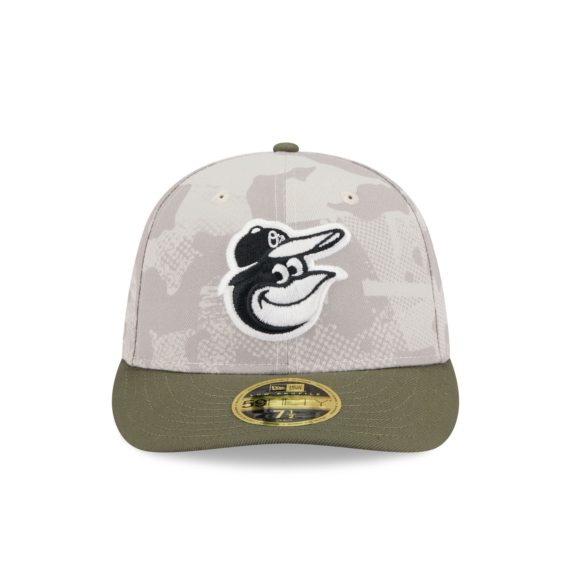 Baltimore Orioles Armed Forces Day 2025 Low Profile 59FIFTY Fitted Hat