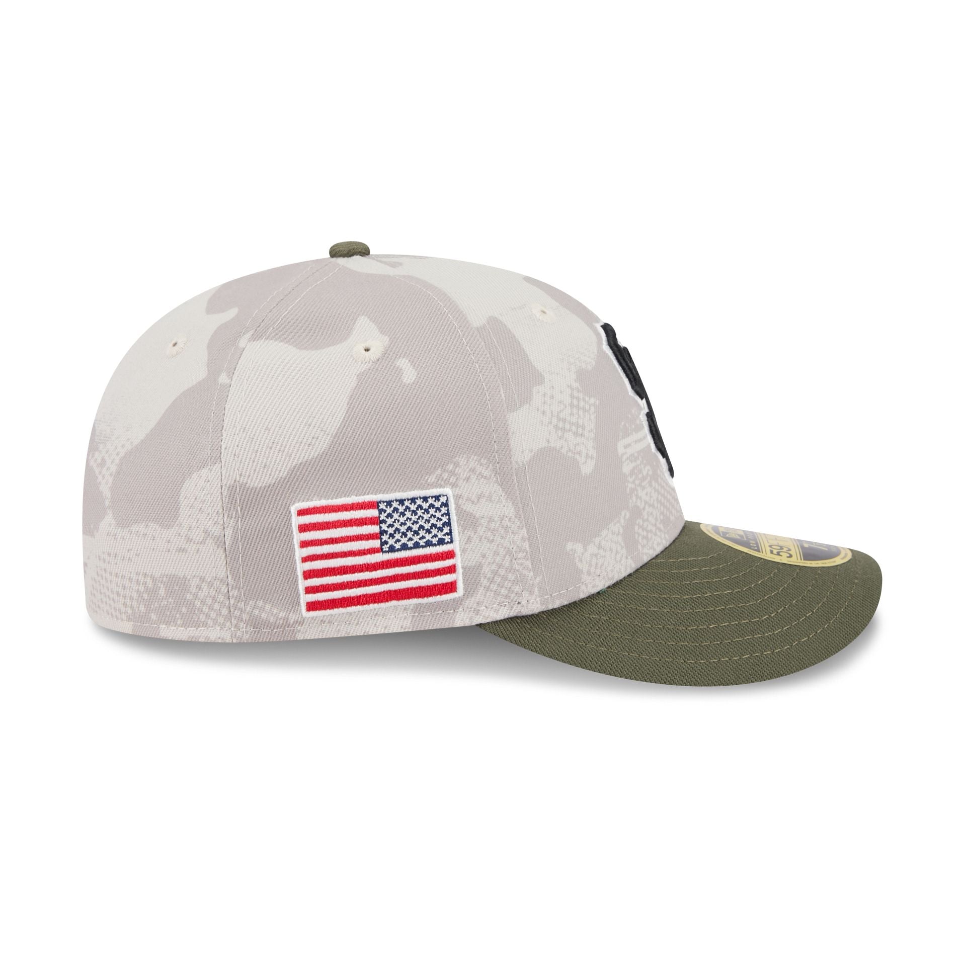 San Francisco Giants Armed Forces Day 2025 Low Profile 59FIFTY Fitted Hat