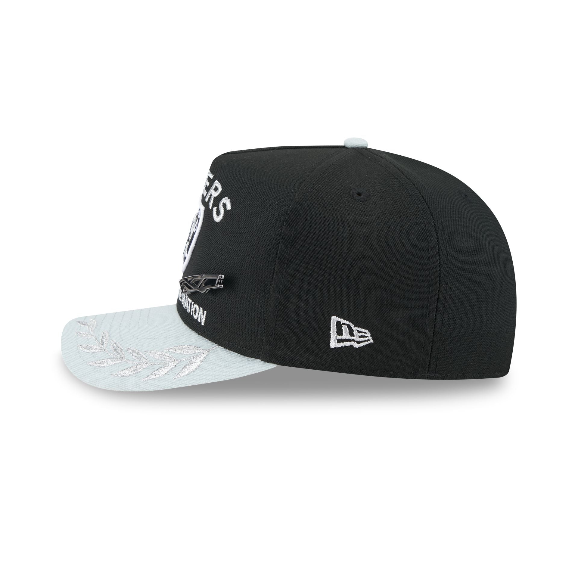 Las Vegas Raiders 2025 Draft Black 59FIFTY A-Frame Fitted Hat