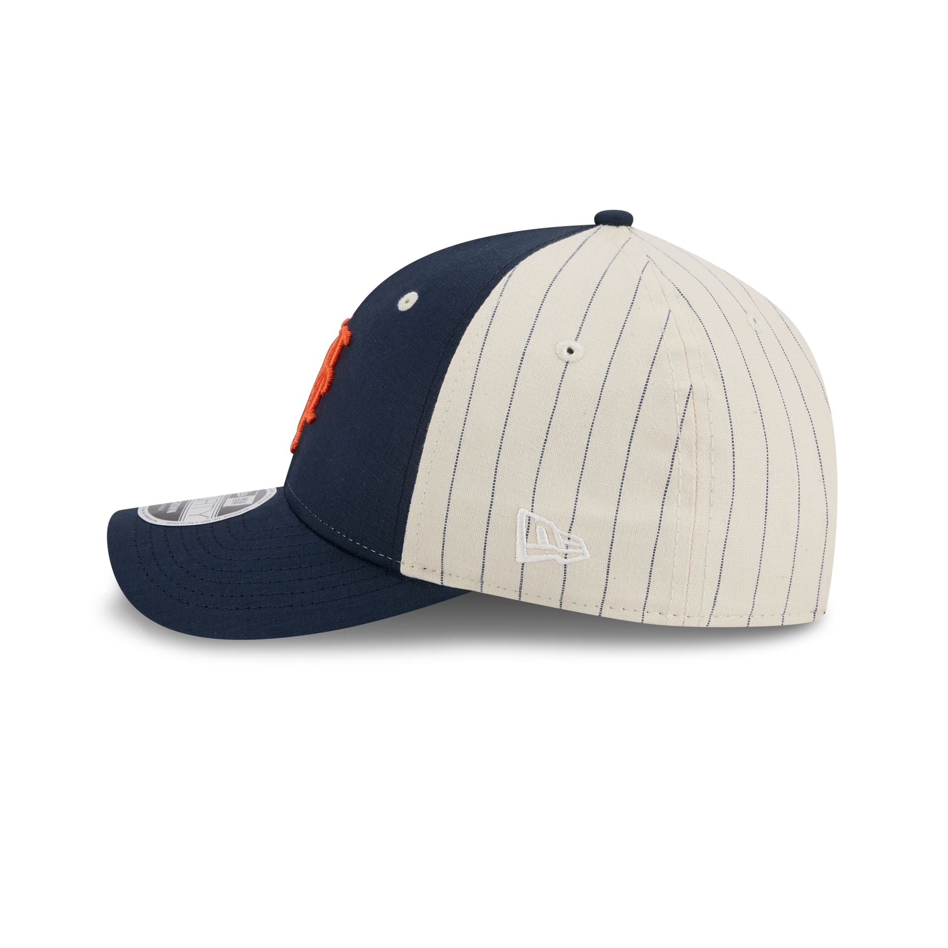 New York Mets Linen 9FORTY M-Crown Snapback Hat