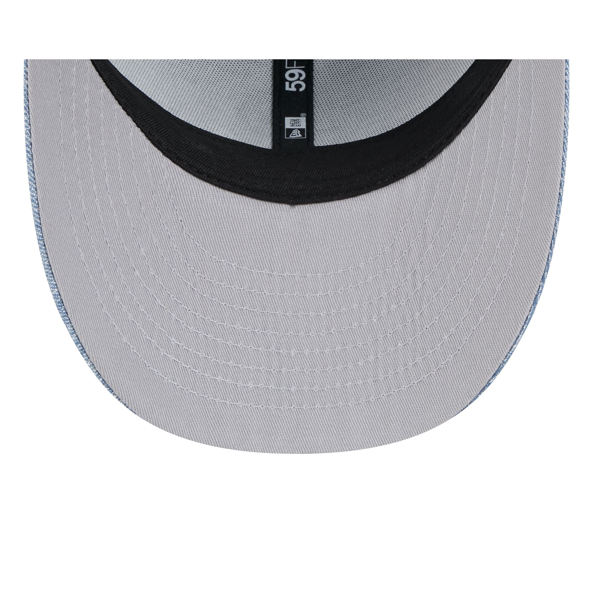 Athletics Hand Stitched Chambray Low Profile 59FIFTY Fitted Hat