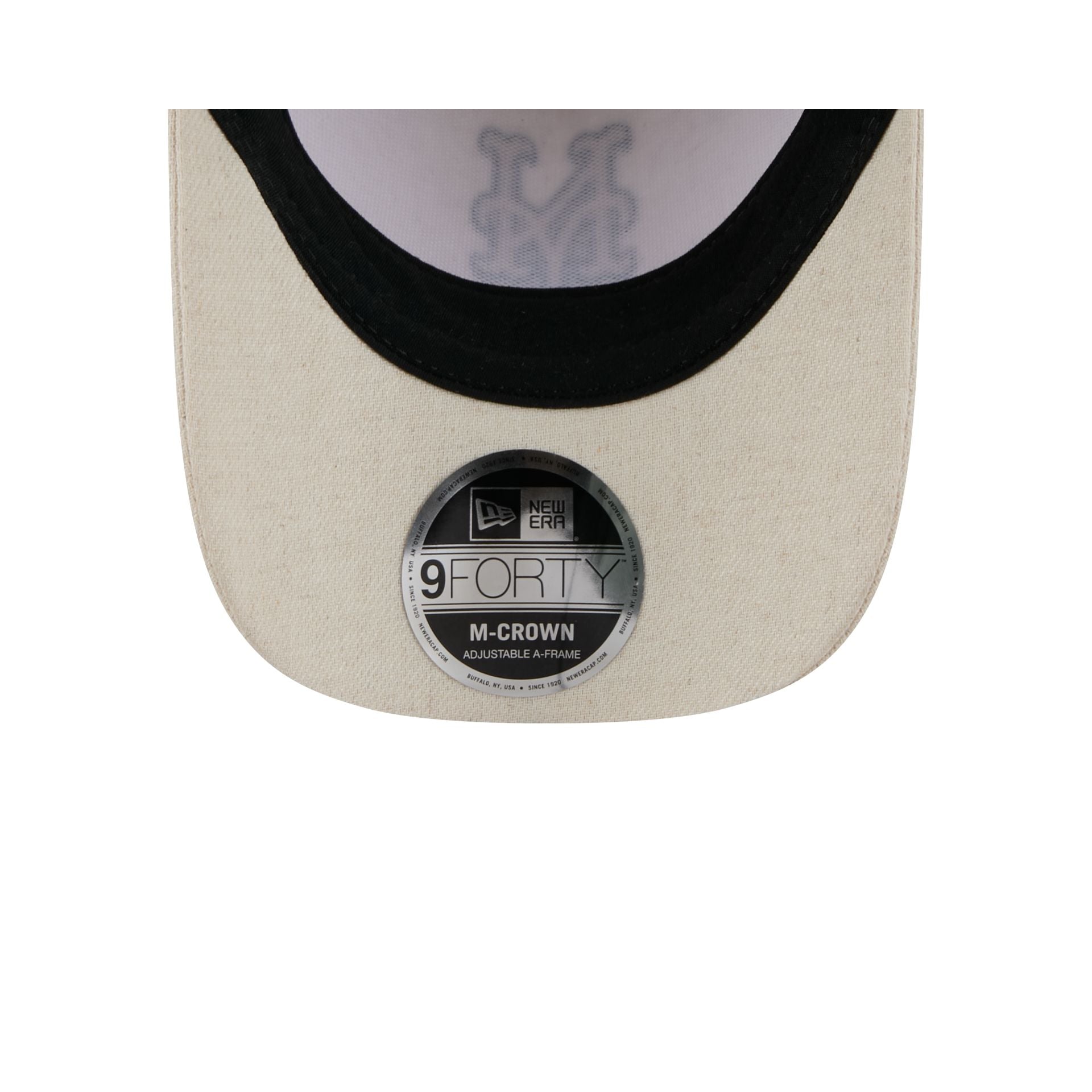 New York Mets Neutral Hemp 9FORTY M-Crown A-Frame Adjustable Hat