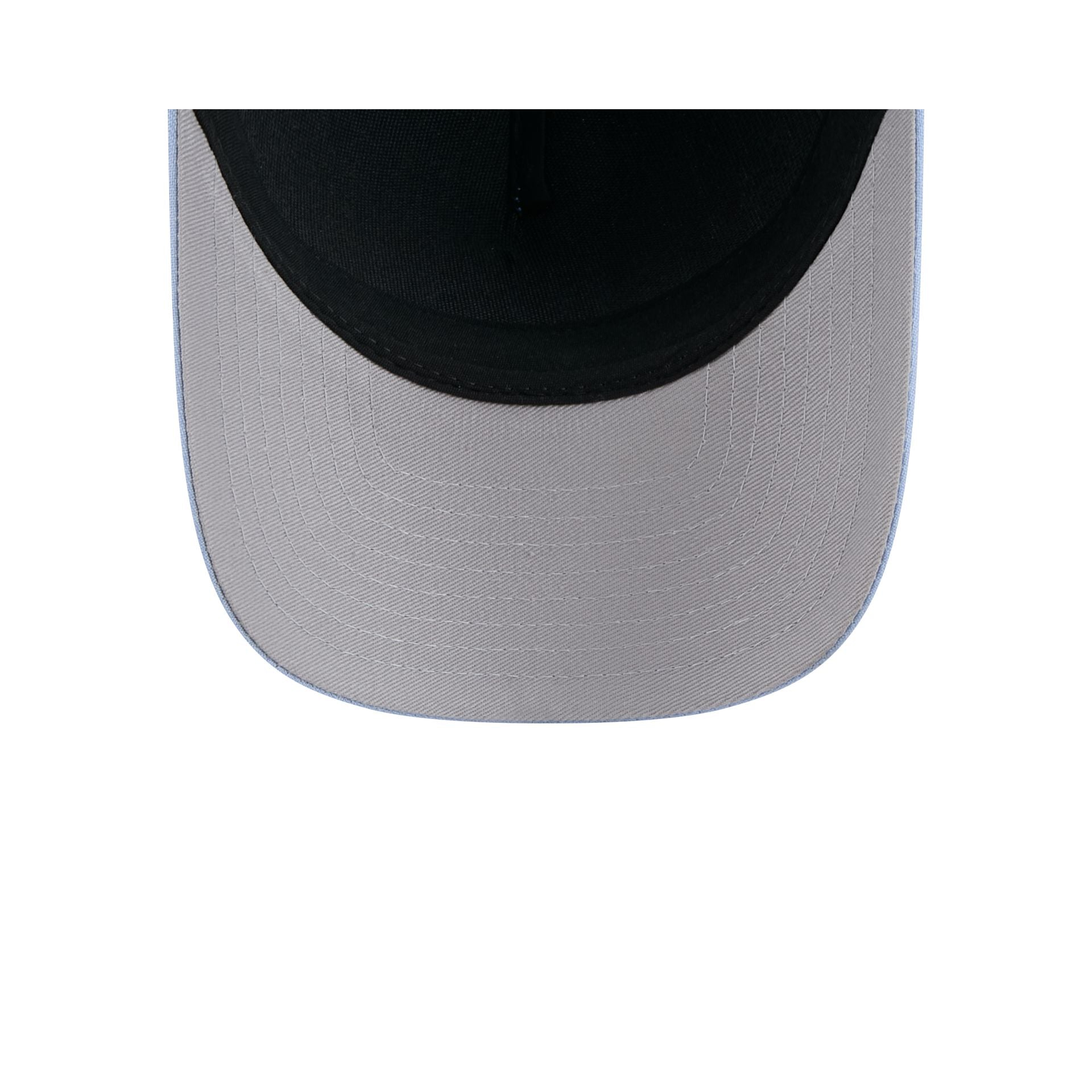 New York Mets Pinstripe Linen 9FORTY M-Crown A-Frame Snapback Hat