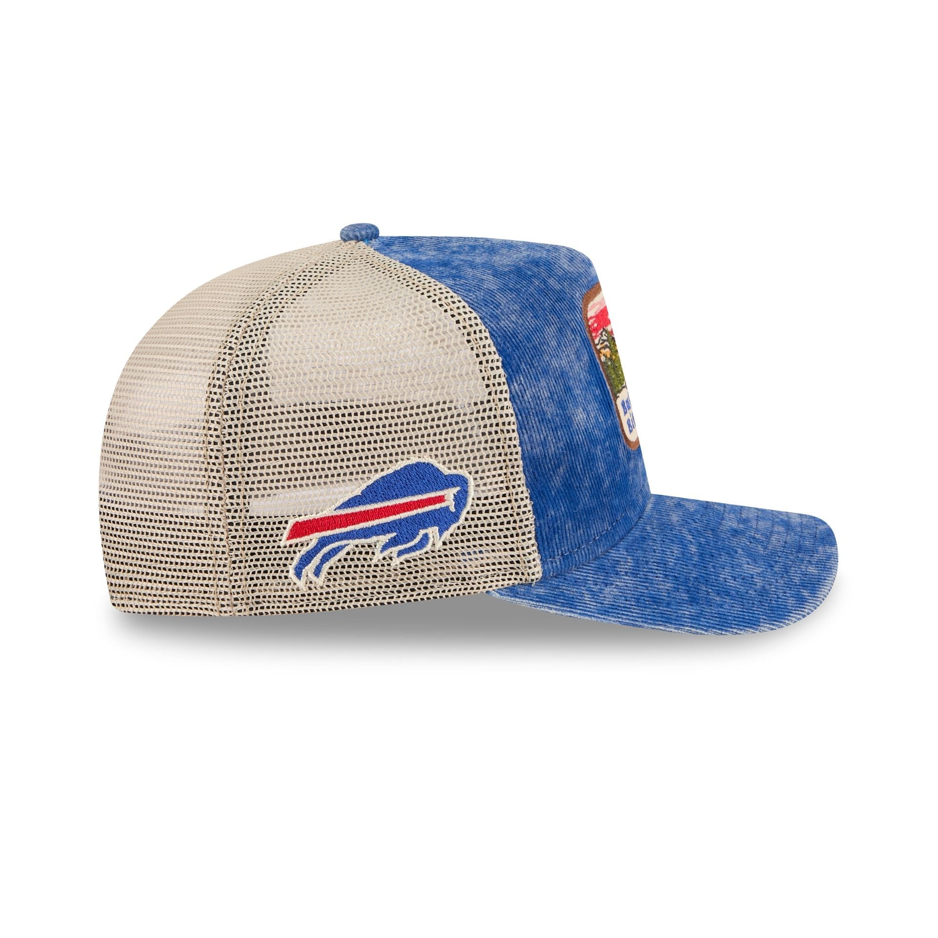 Buffalo Bills Vintage Landscape 9FIFTY A-Frame Trucker Hat