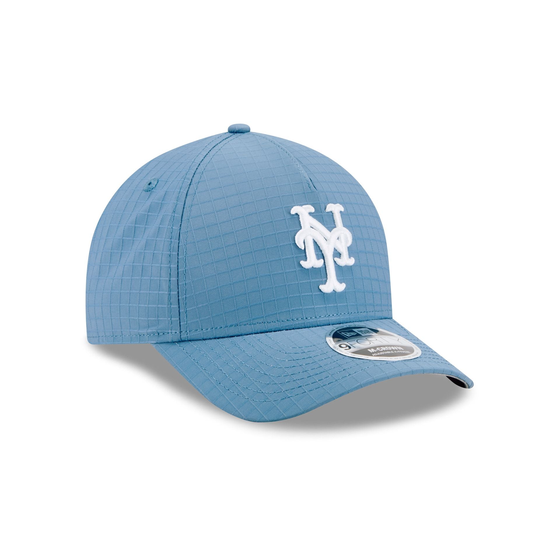 New York Mets Blue Ripstop 9FORTY M-Crown A-Frame Snapback Hat