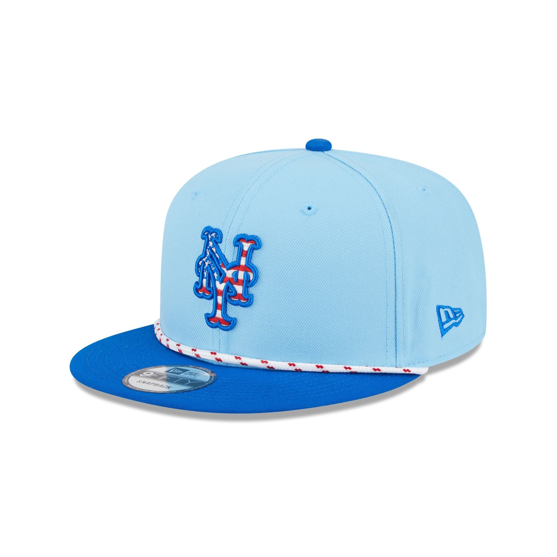 New York Mets Independence Day 2025 9FIFTY Snapback Hat