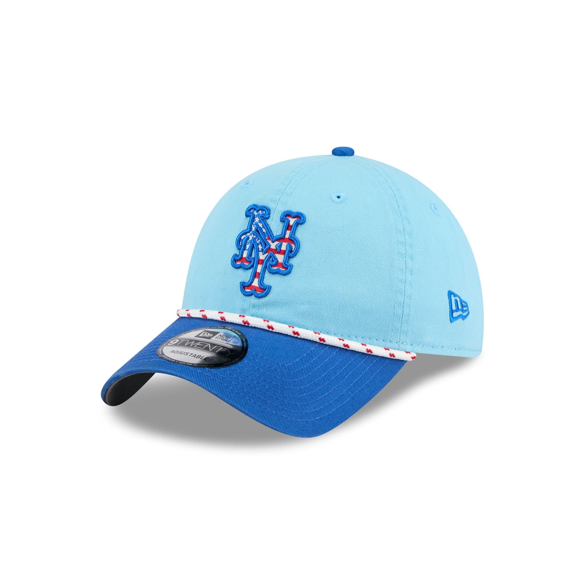 New York Mets Independence Day 2025 9TWENTY Adjustable Hat