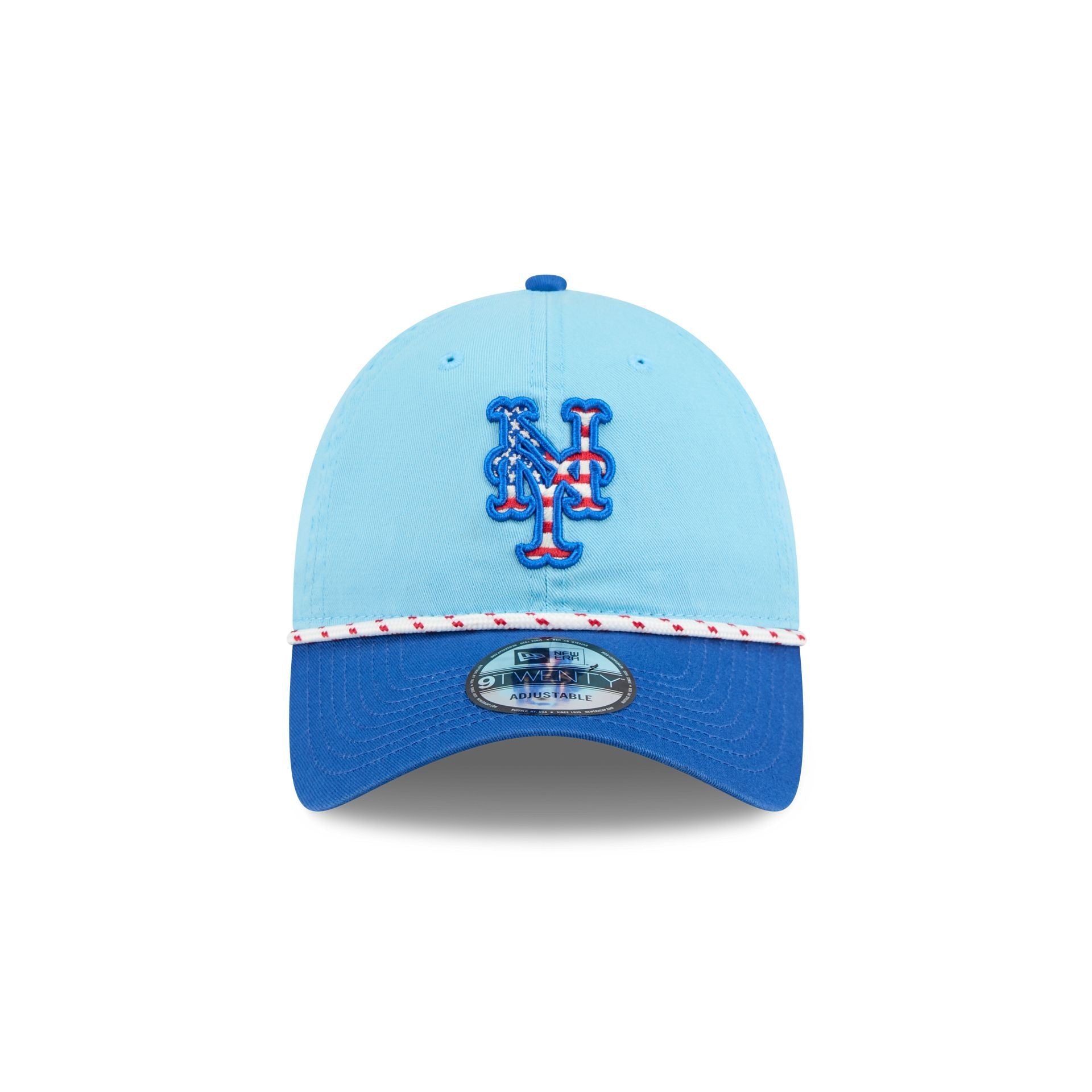 New York Mets Independence Day 2025 9TWENTY Adjustable Hat