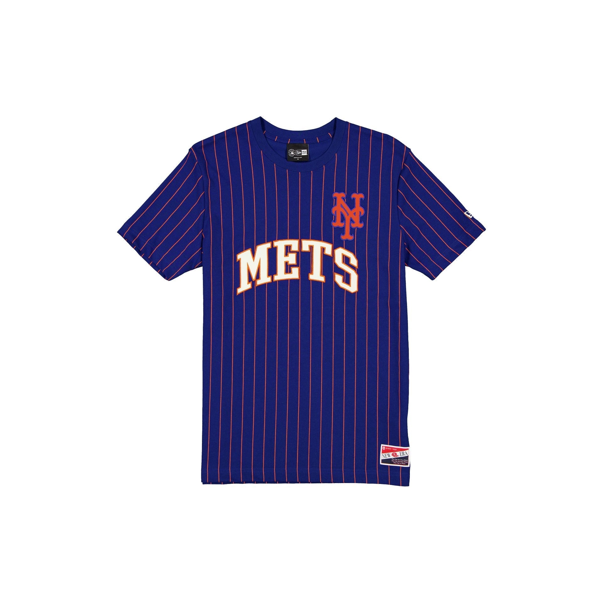 New York Mets Throwback Retro Pinstripe T-Shirt