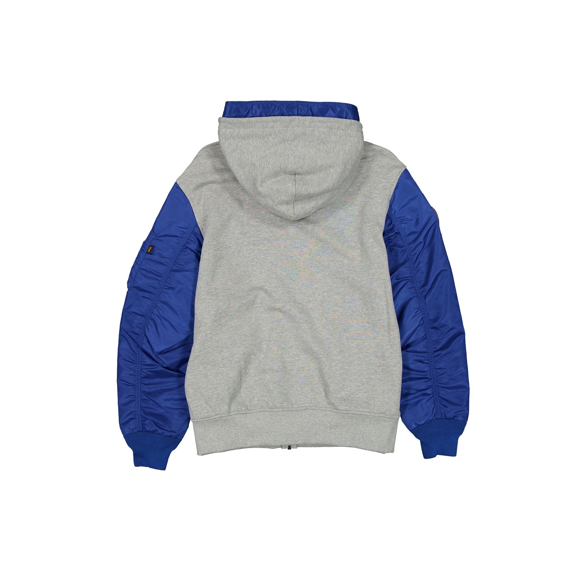 Alpha Industries x Buffalo Bills Historic Gray MA-1 Full Zip Fleece Jacket