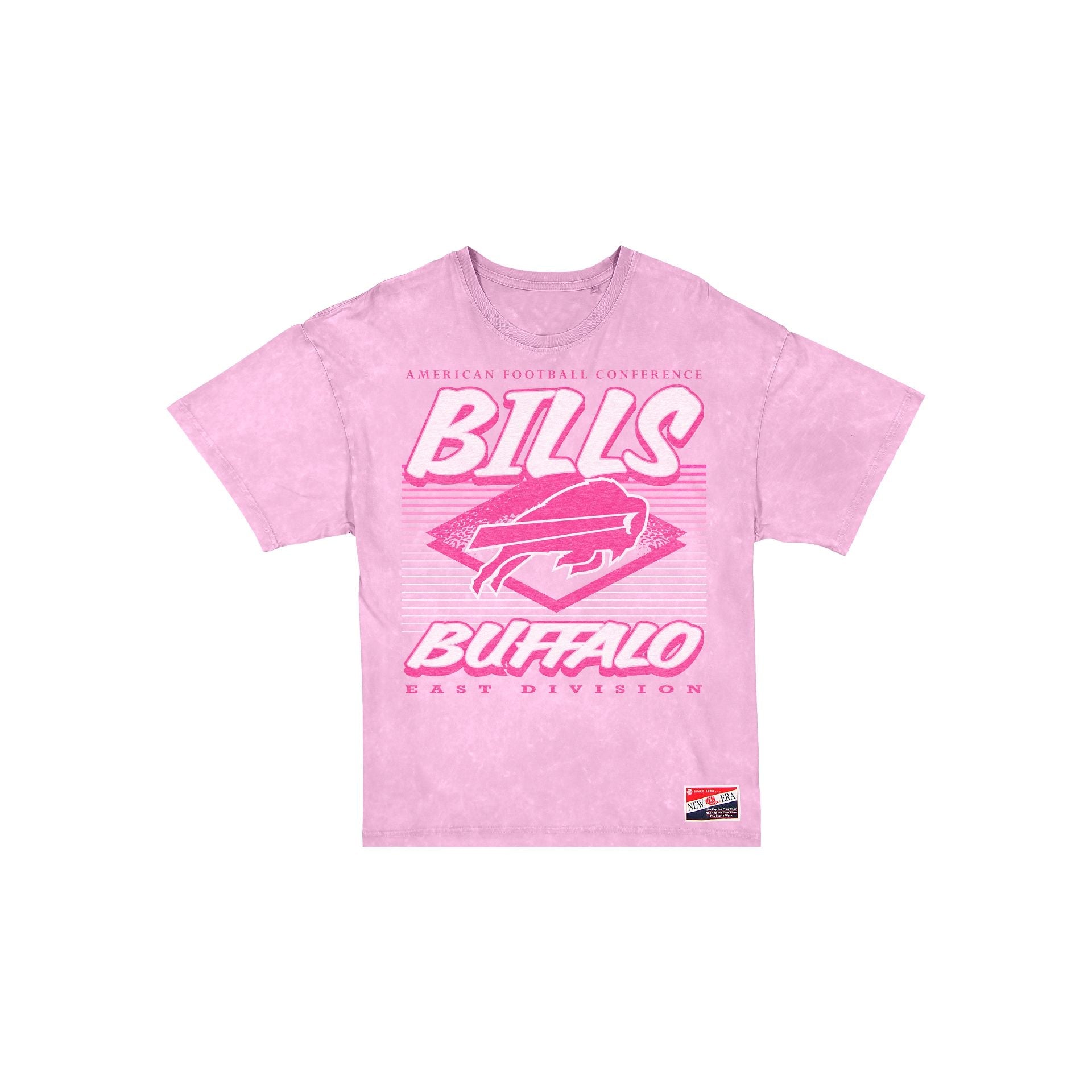 Buffalo Bills Throwback Women's Pink T-Shirt